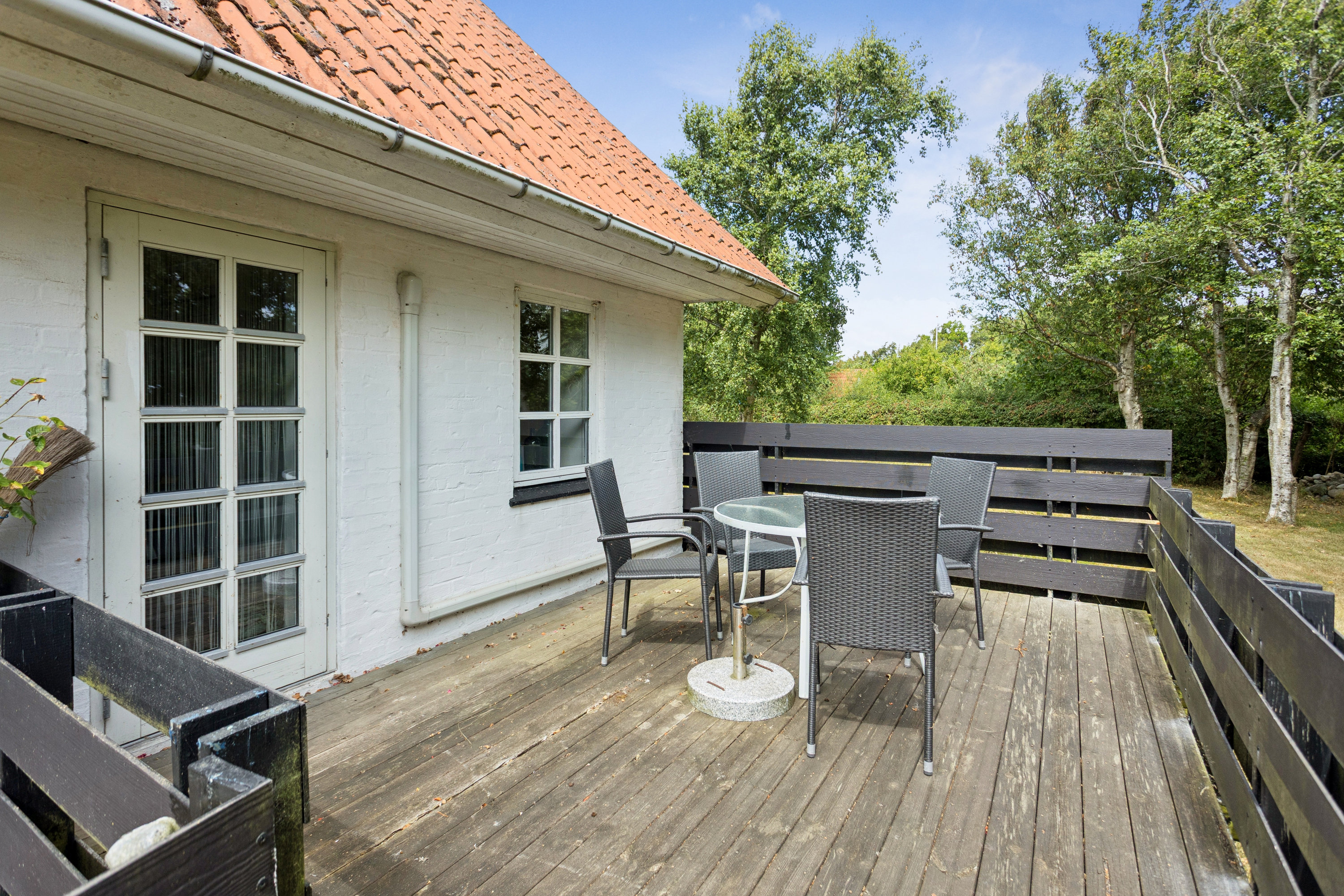 Fremhævet terrasse billede i fuldskærmstilstand. Billede af Agerøvej 22, V Hvidbjerg, 7960 Karby