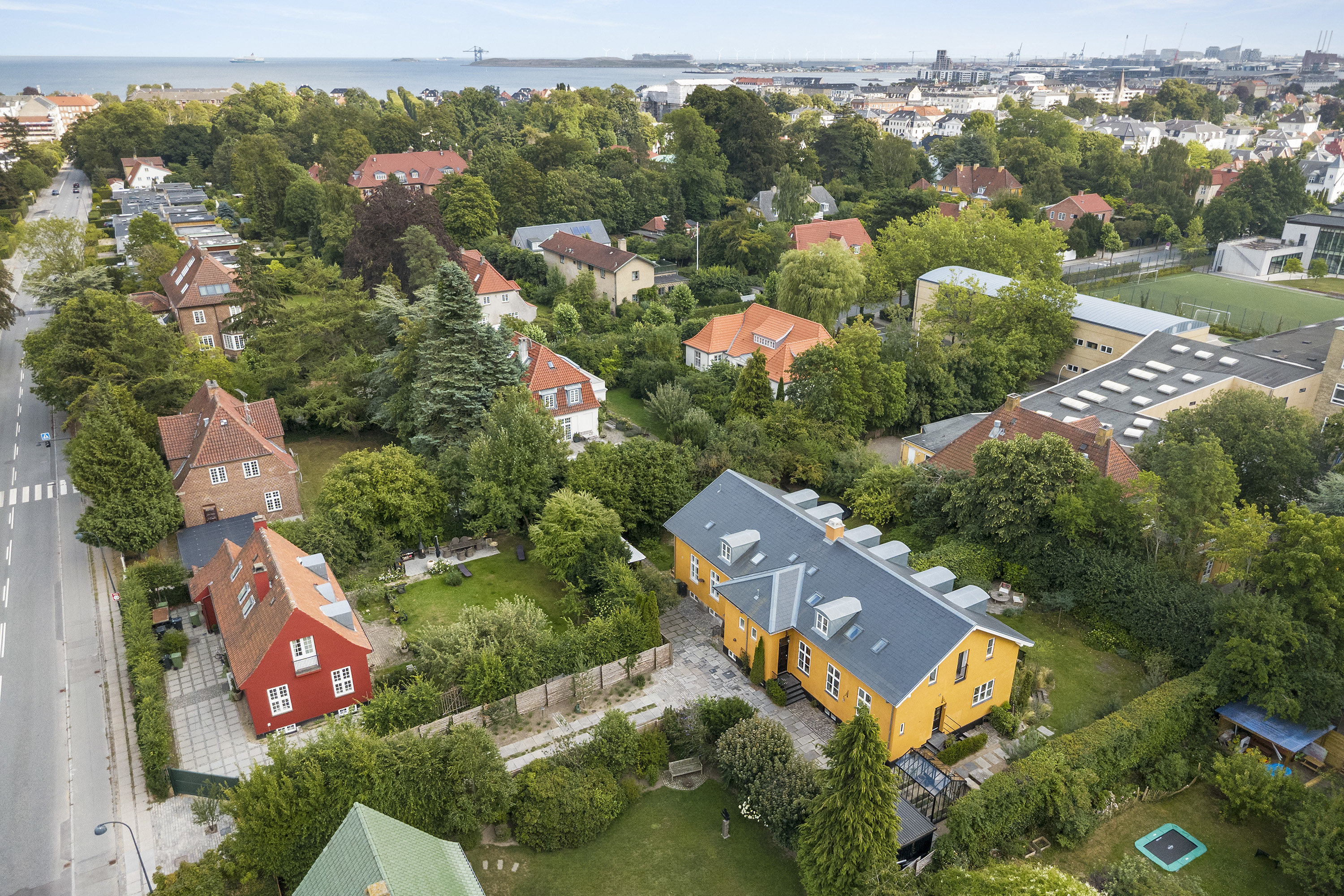 Fremhævet område billede i fuldskærmstilstand. Billede af Tranegårdsvej 21B, 2900 Hellerup