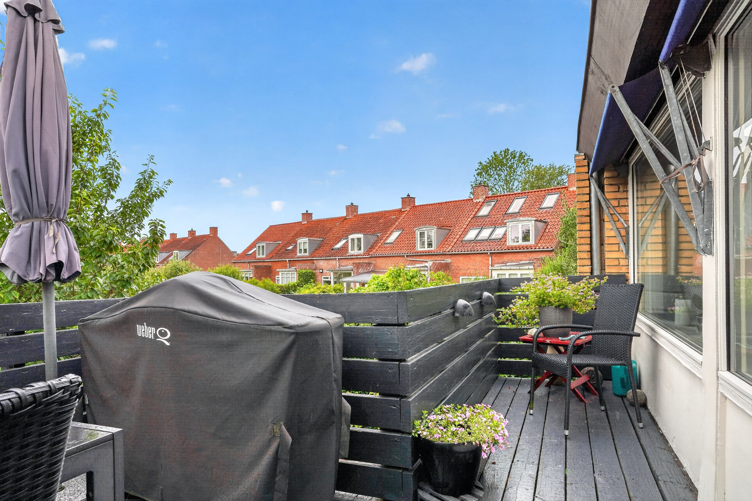 Fremhævet terrasse billede i fuldskærmstilstand. Billede af Mosevej 33A, 2860 Søborg