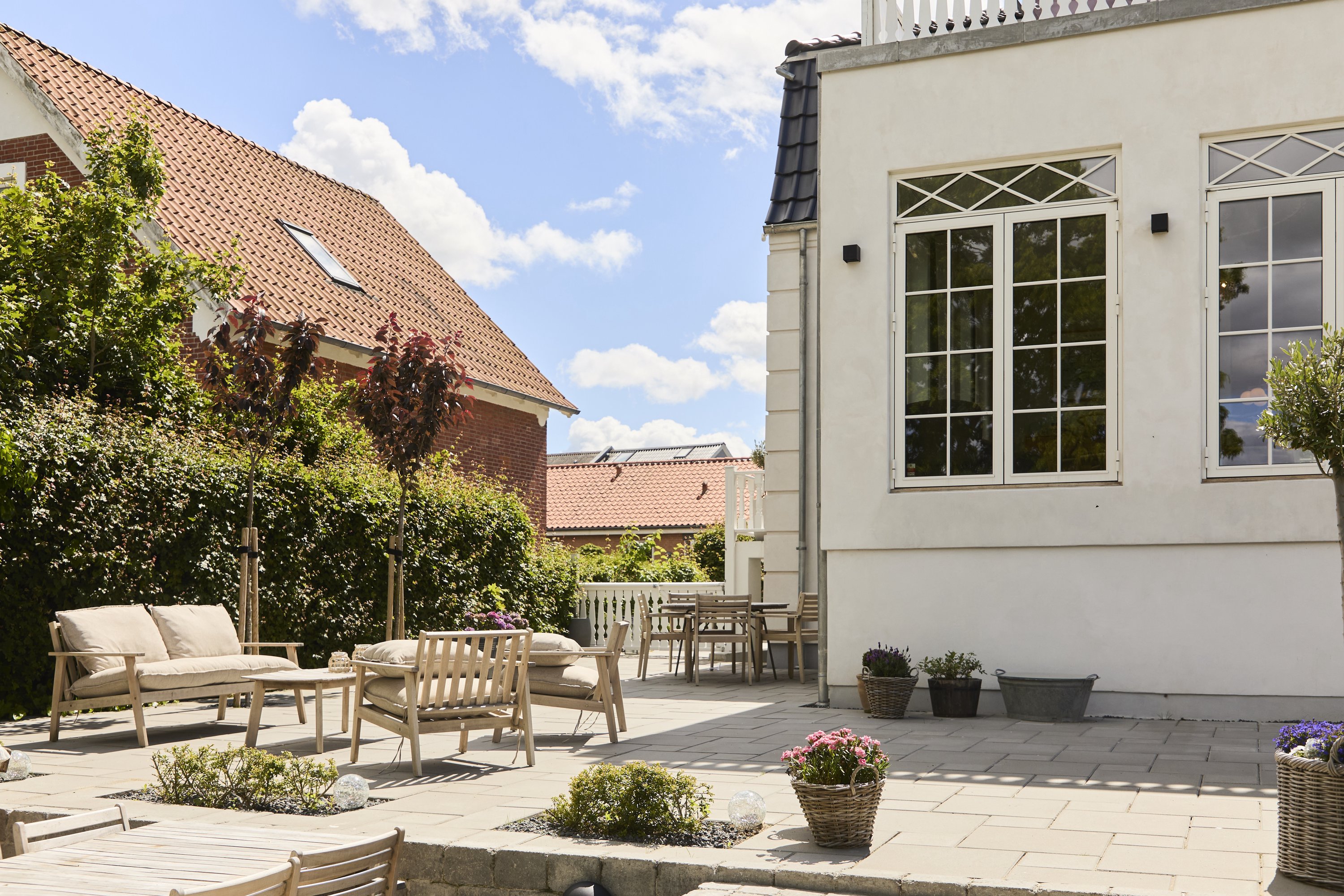 Fremhævet terrasse billede i fuldskærmstilstand. Billede af Villavej 32, 8660 Skanderborg