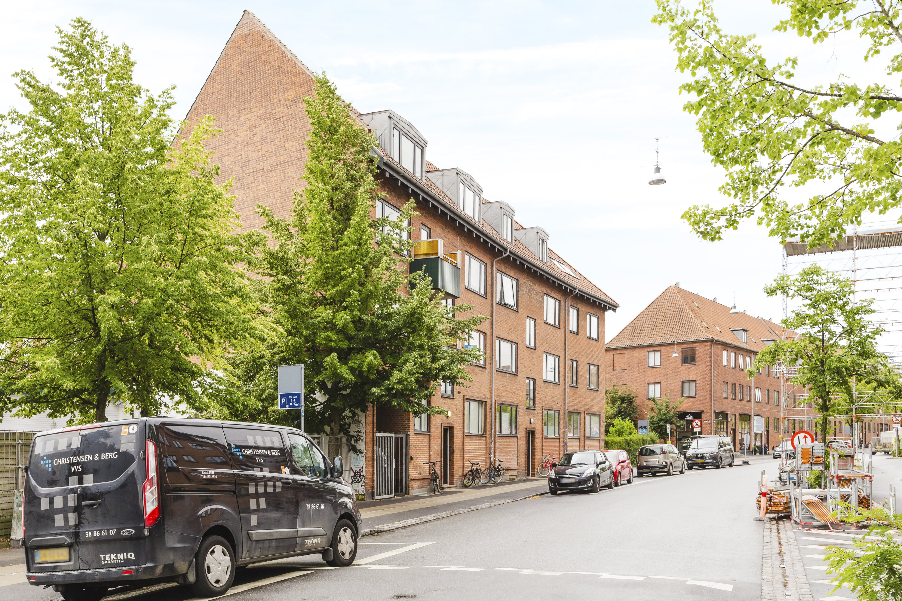 Fremhævet bygning billede i fuldskærmstilstand. Billede af Vibevej 45, 1. th., 2400 København NV
