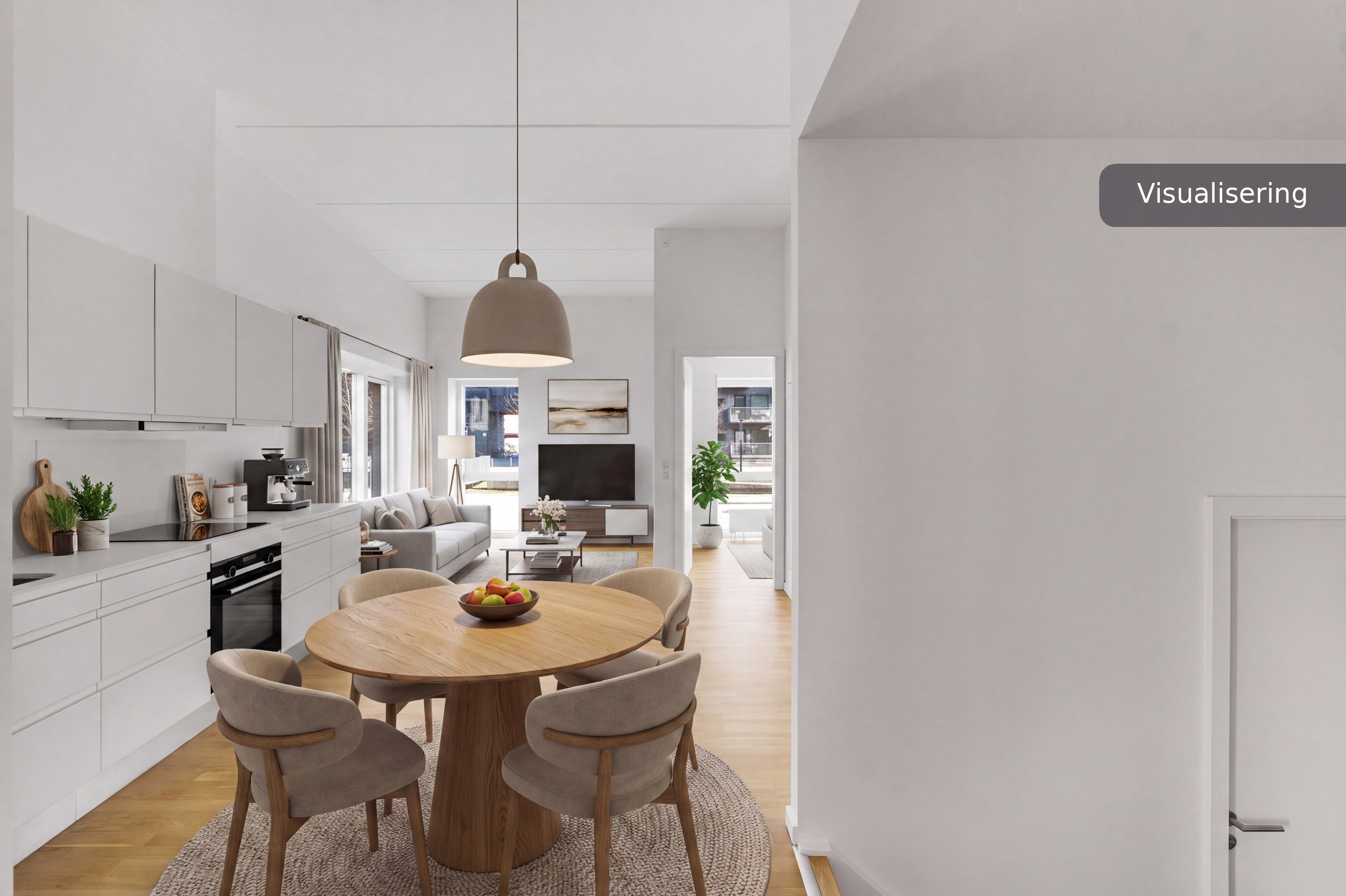 Fremhævet  billede i fuldskærmstilstand. Billede af Robert Jacobsens Vej 38A, st. th., 2300 København S