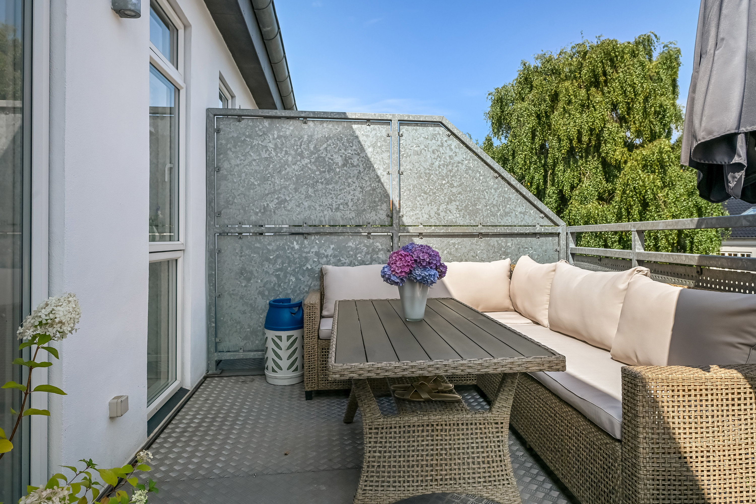 Fremhævet terrasse billede i fuldskærmstilstand. Billede af Rolfsgade 100A, 6700 Esbjerg