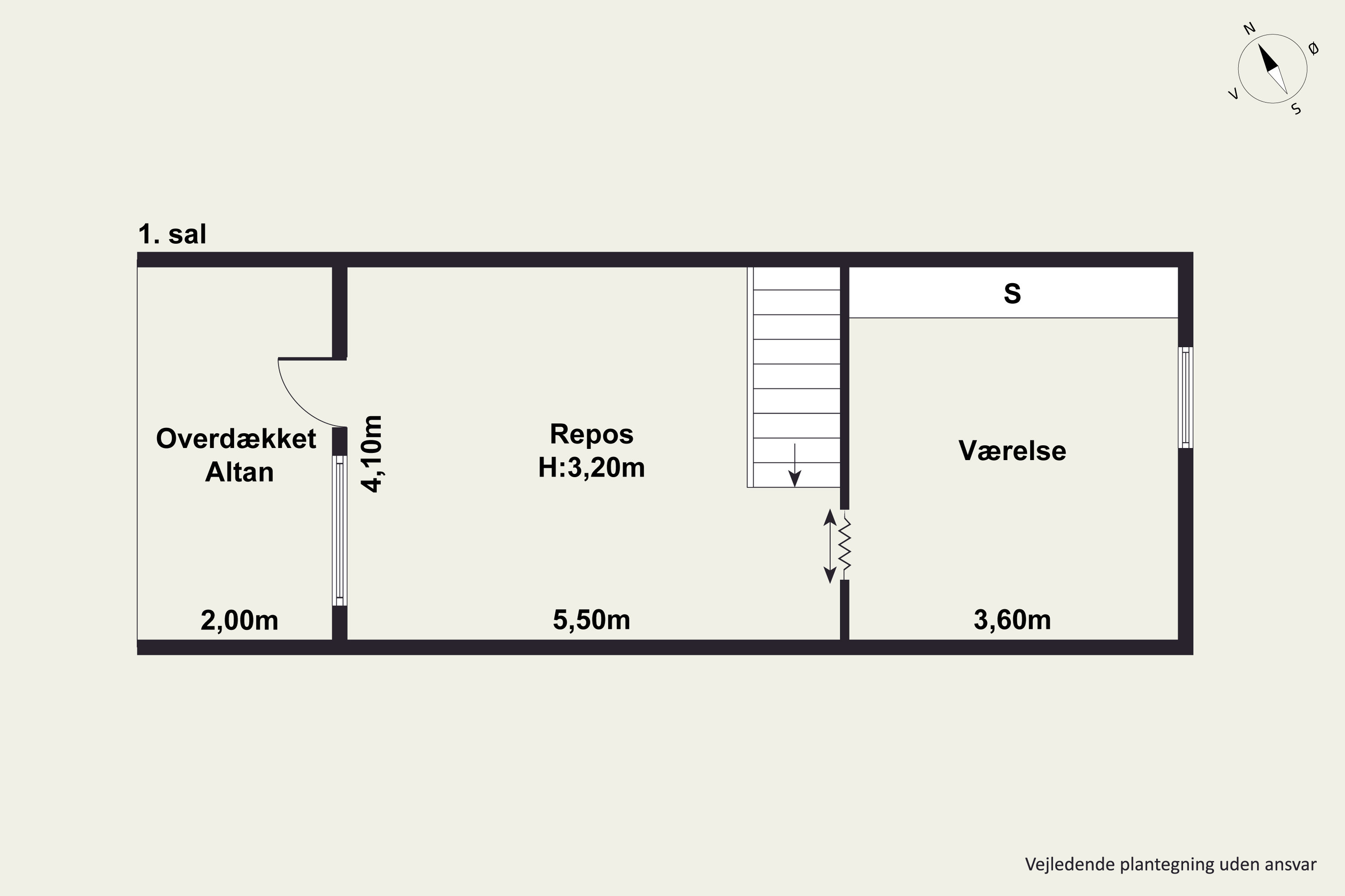Plantegninger billede af Nydamsvej 11, Udby, 8950 Ørsted