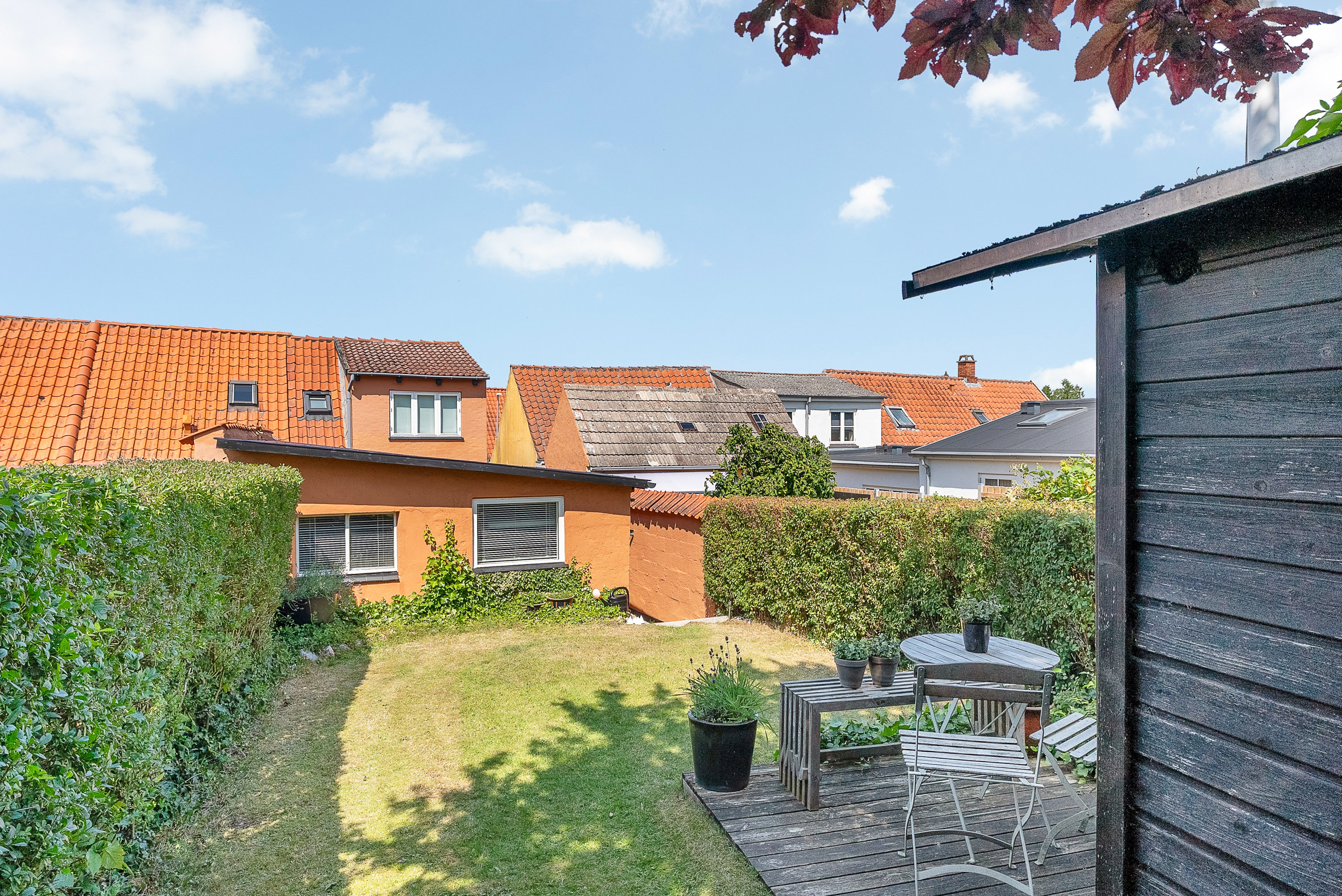 Fremhævet terrasse billede i fuldskærmstilstand. Billede af Kalekovej 38, 5600 Faaborg