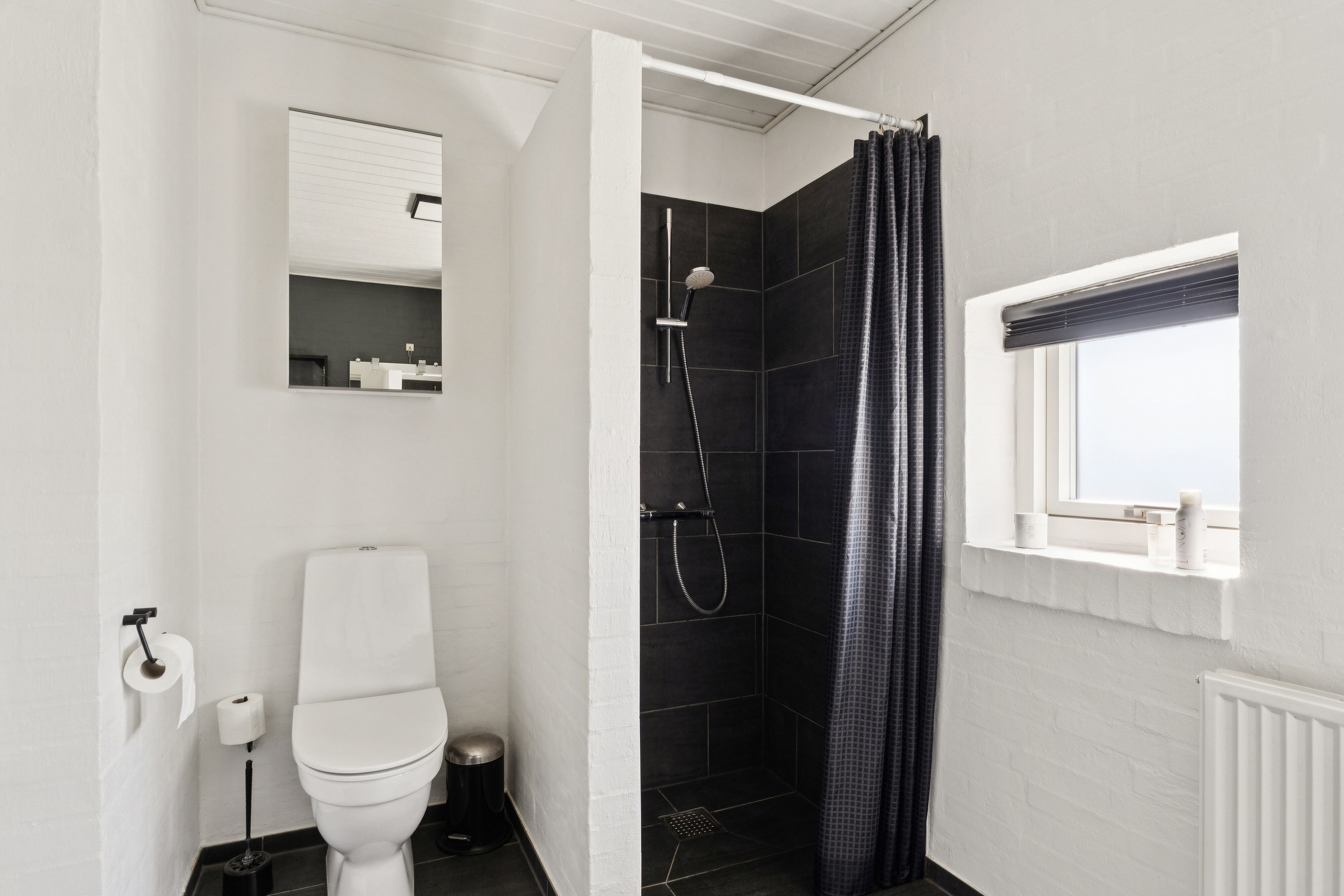 Fremhævet toilet billede i fuldskærmstilstand. Billede af Kirkegade 122, 7430 Ikast