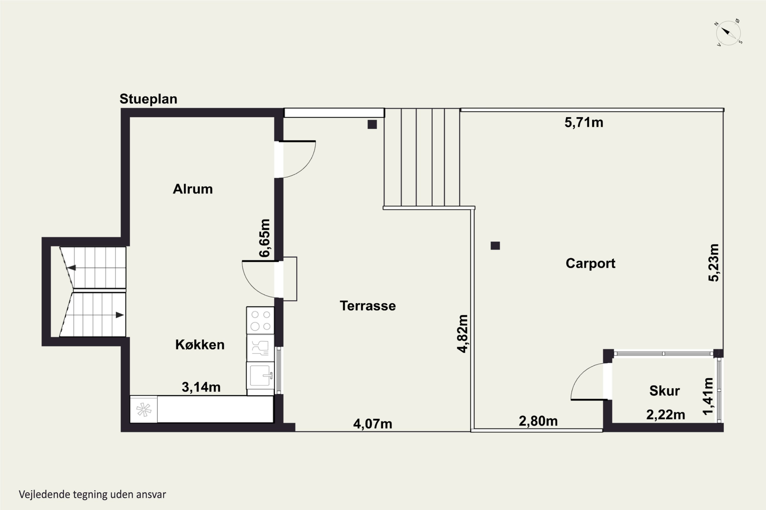 Plantegninger billede af Løvsangervej 4, 4000 Roskilde