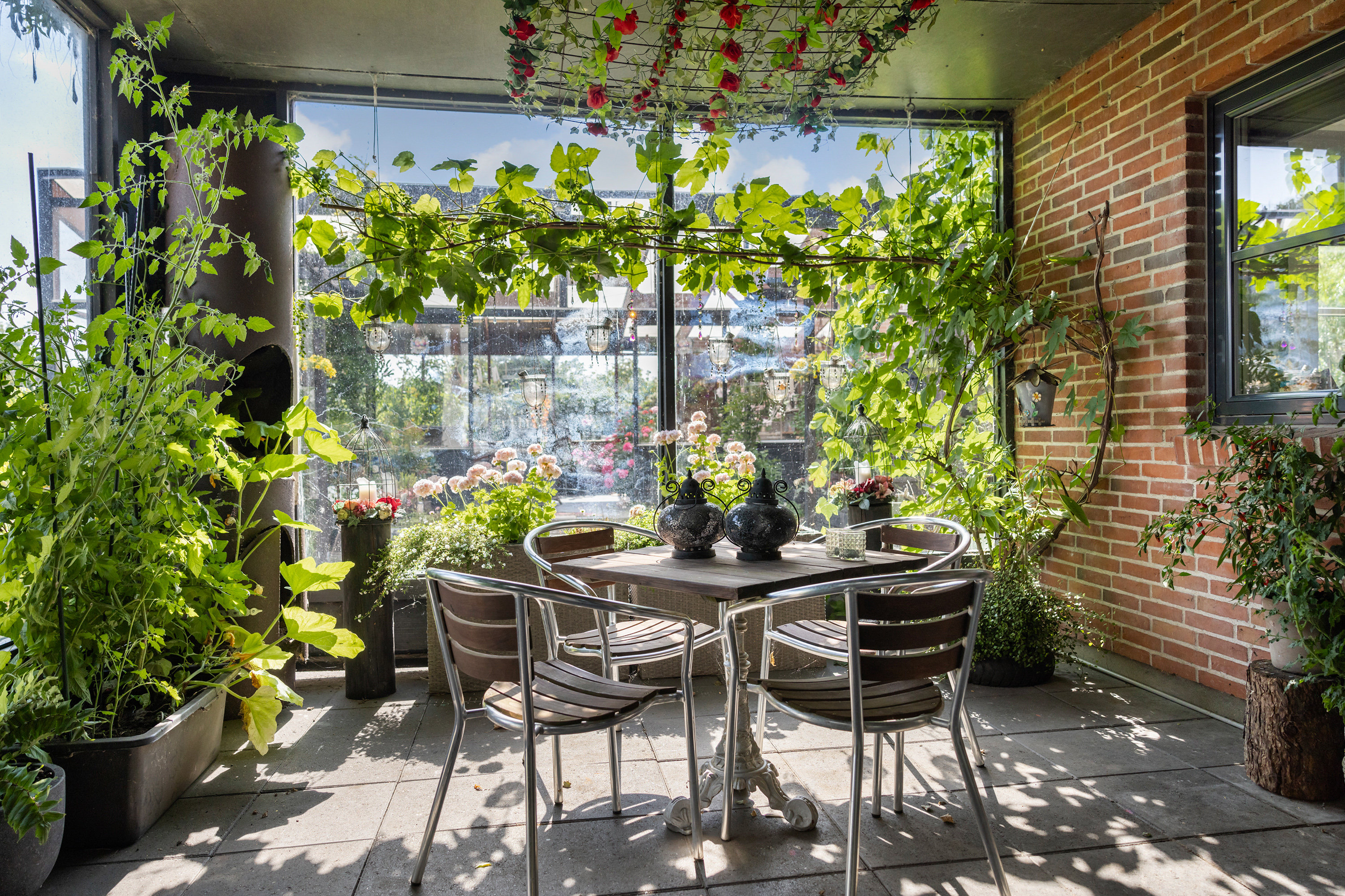 Fremhævet overdækket terrasse billede i fuldskærmstilstand. Billede af Skræmvej 172, Skræm, 9690 Fjerritslev