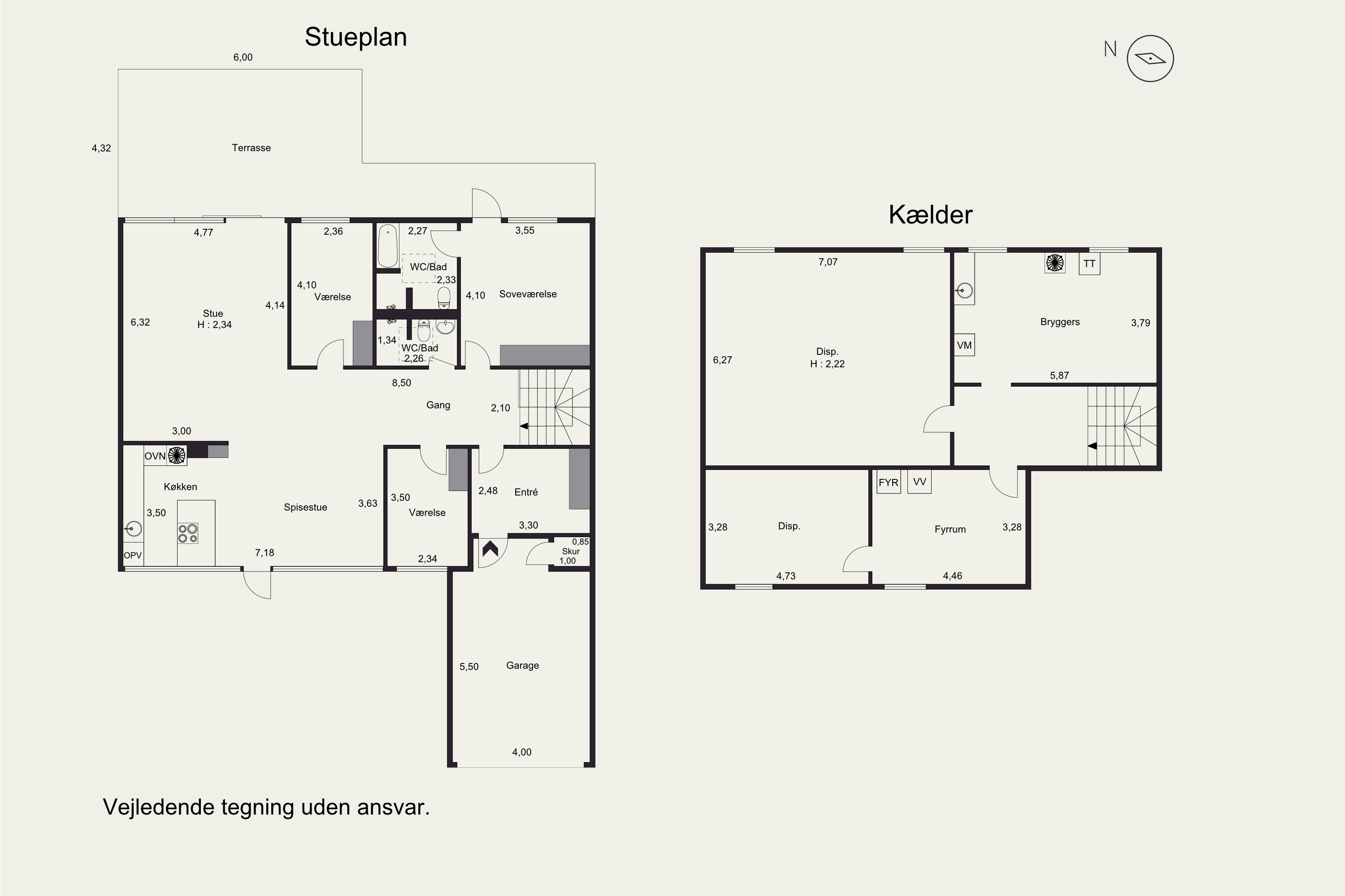 Plantegninger billede af Kikhanebakken 81, Gl Holte, 2840 Holte