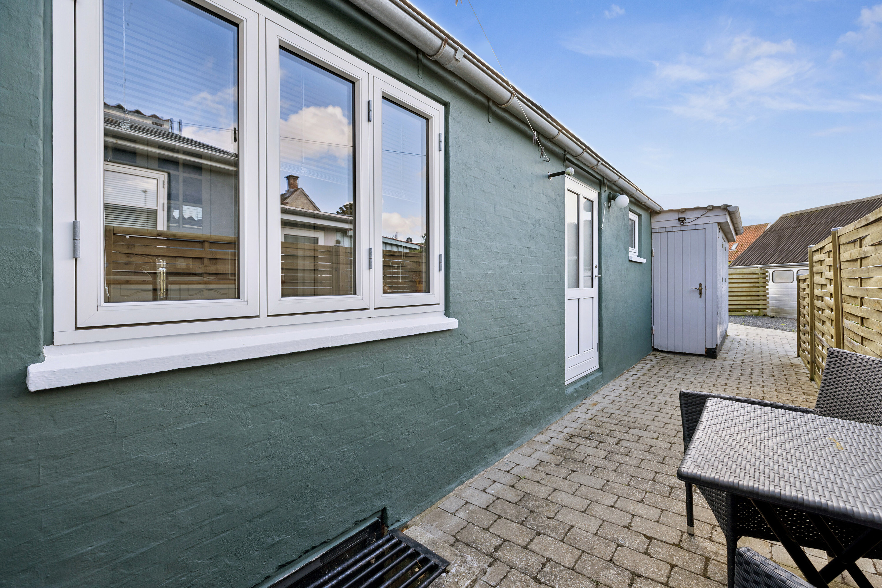 Fremhævet set fra vejen billede i fuldskærmstilstand. Billede af Nørrebro 64, 5900 Rudkøbing