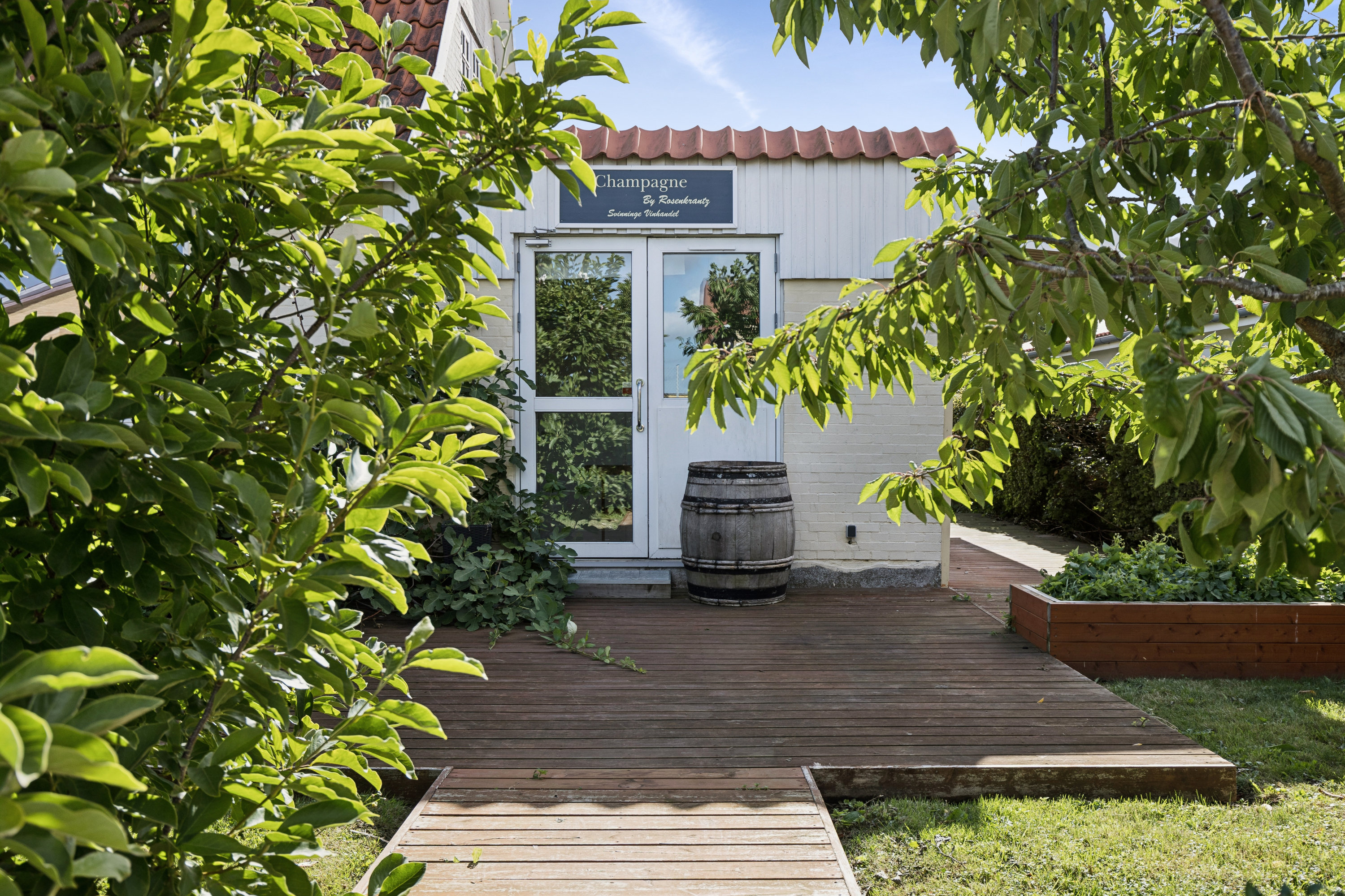 Fremhævet terrasse billede i fuldskærmstilstand. Billede af Lammefjordsvej 14, 4520 Svinninge