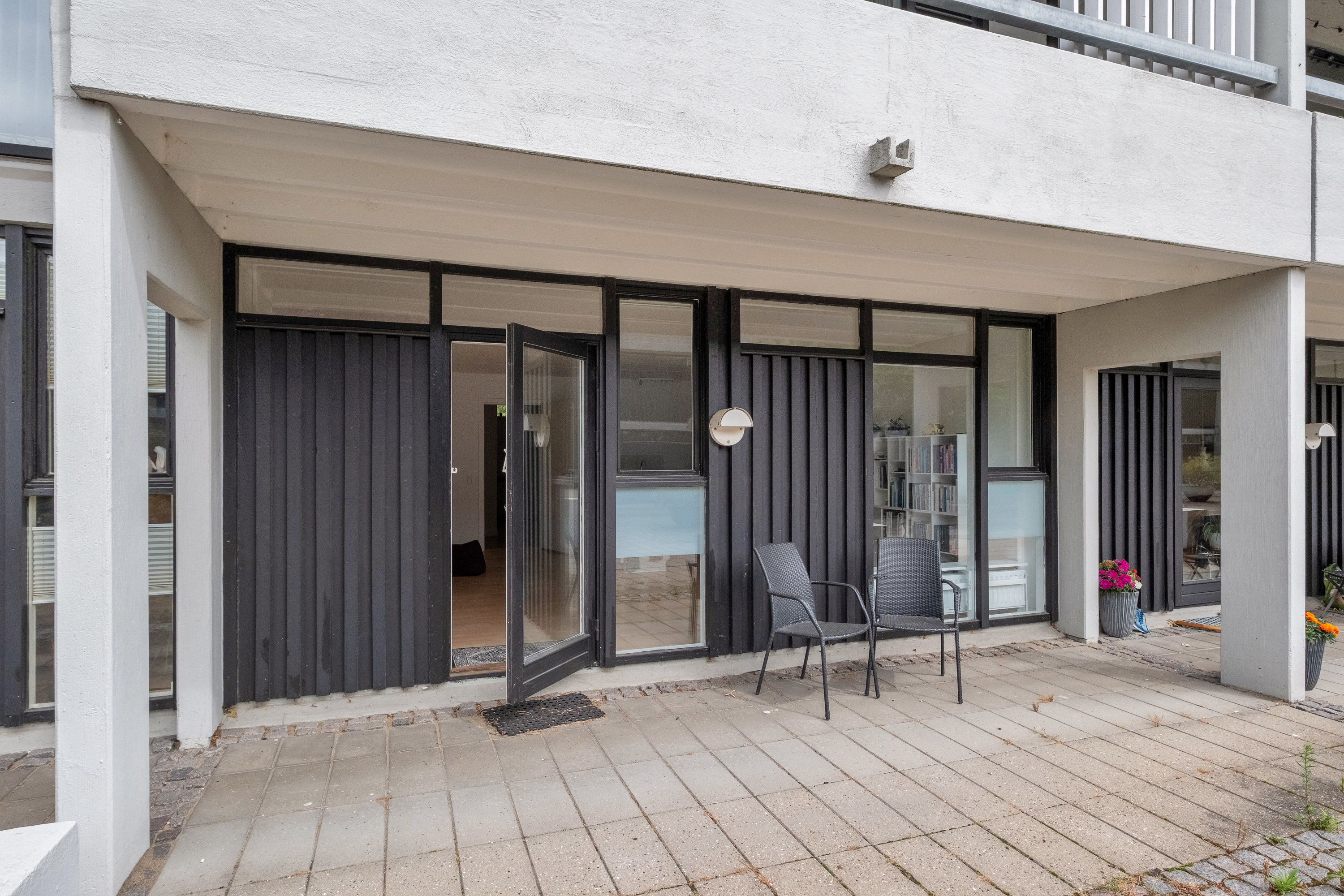 Fremhævet terrasse billede i fuldskærmstilstand. Billede af Vestervang 41, 1. 4111., 8000 Aarhus C