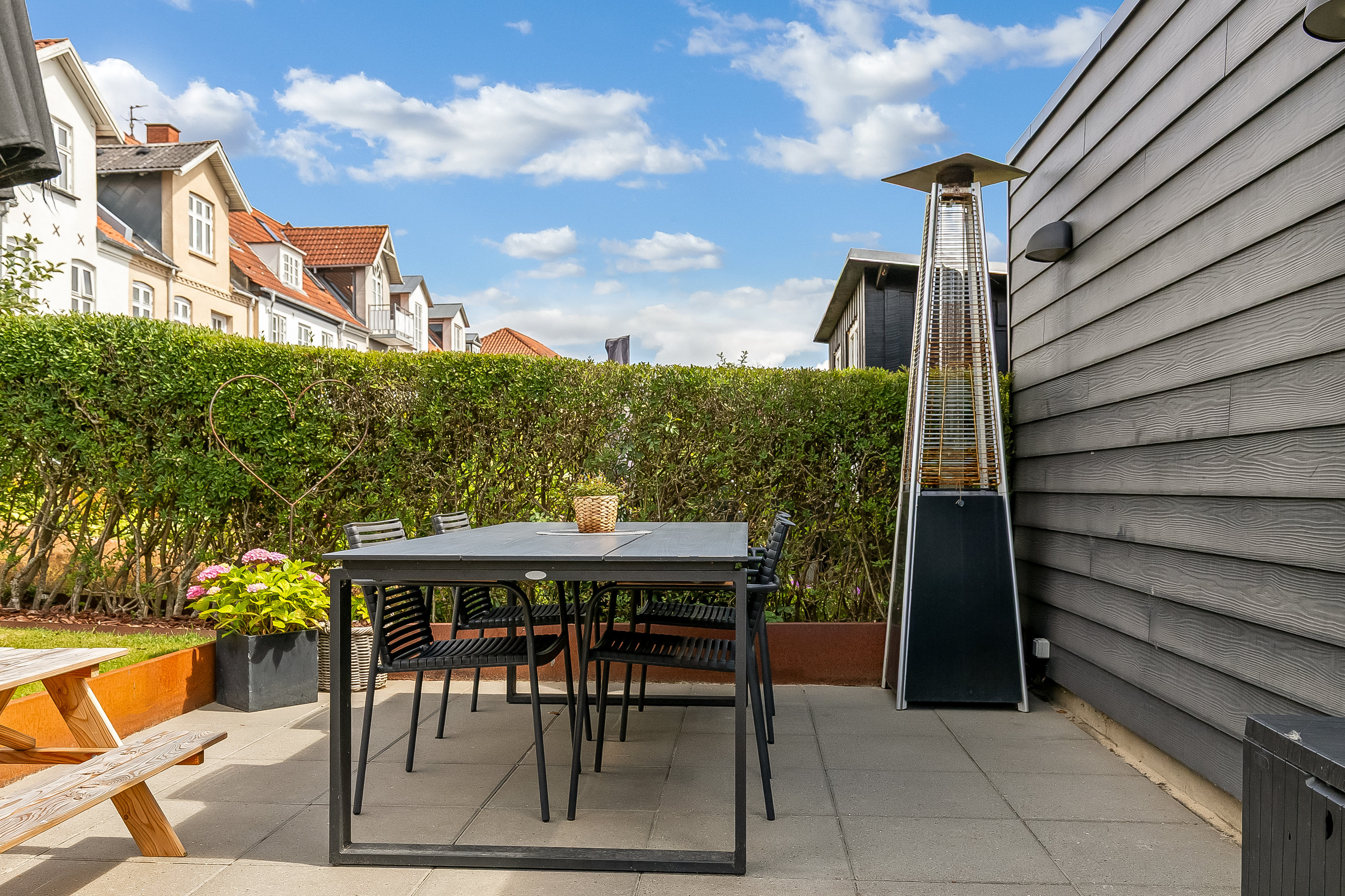 Fremhævet terrasse billede i fuldskærmstilstand. Billede af Bakkevej 24, 6000 Kolding