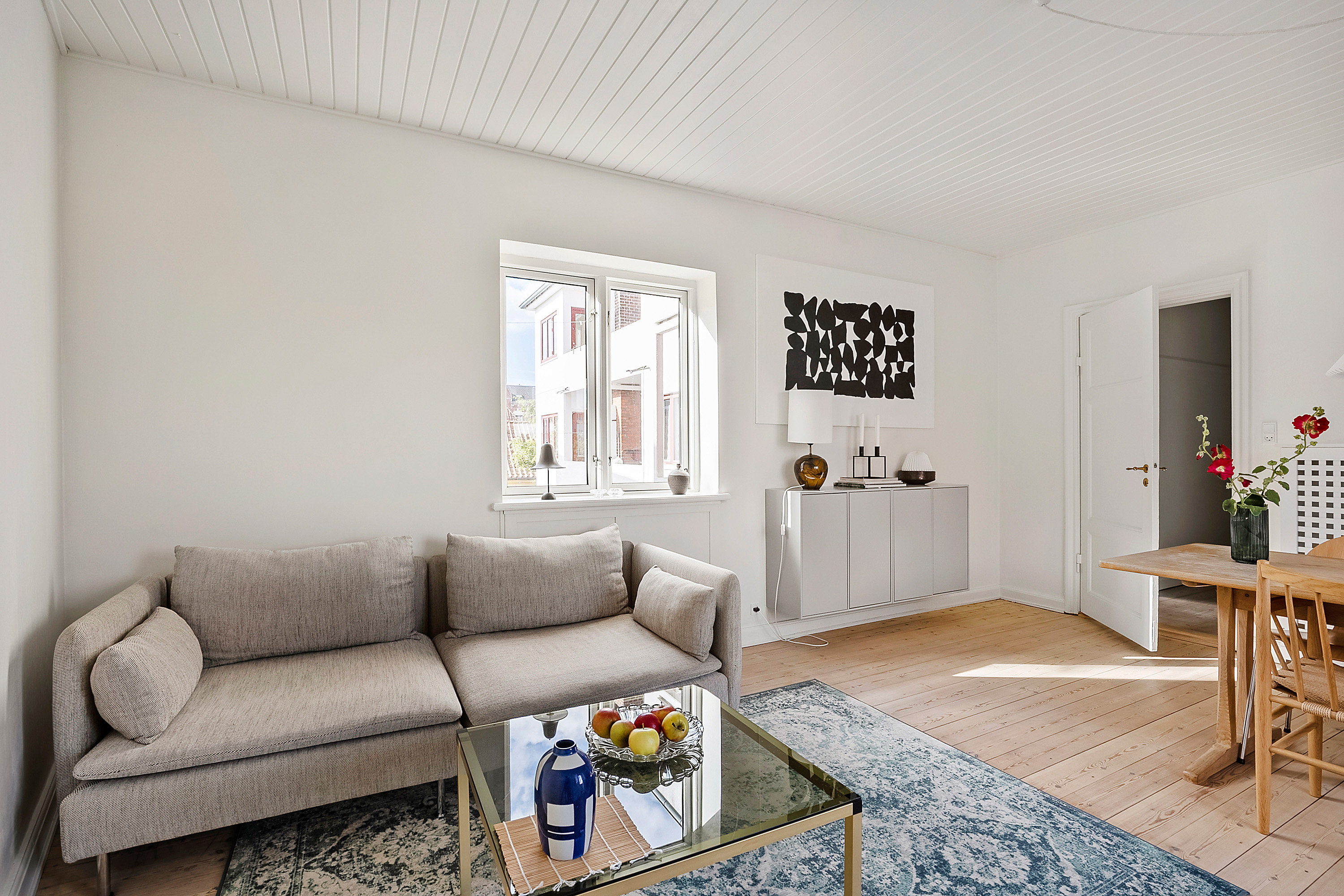 Fremhævet stue billede i fuldskærmstilstand. Billede af Claus Bergs Gade 5B, 2. tv., 5000 Odense C
