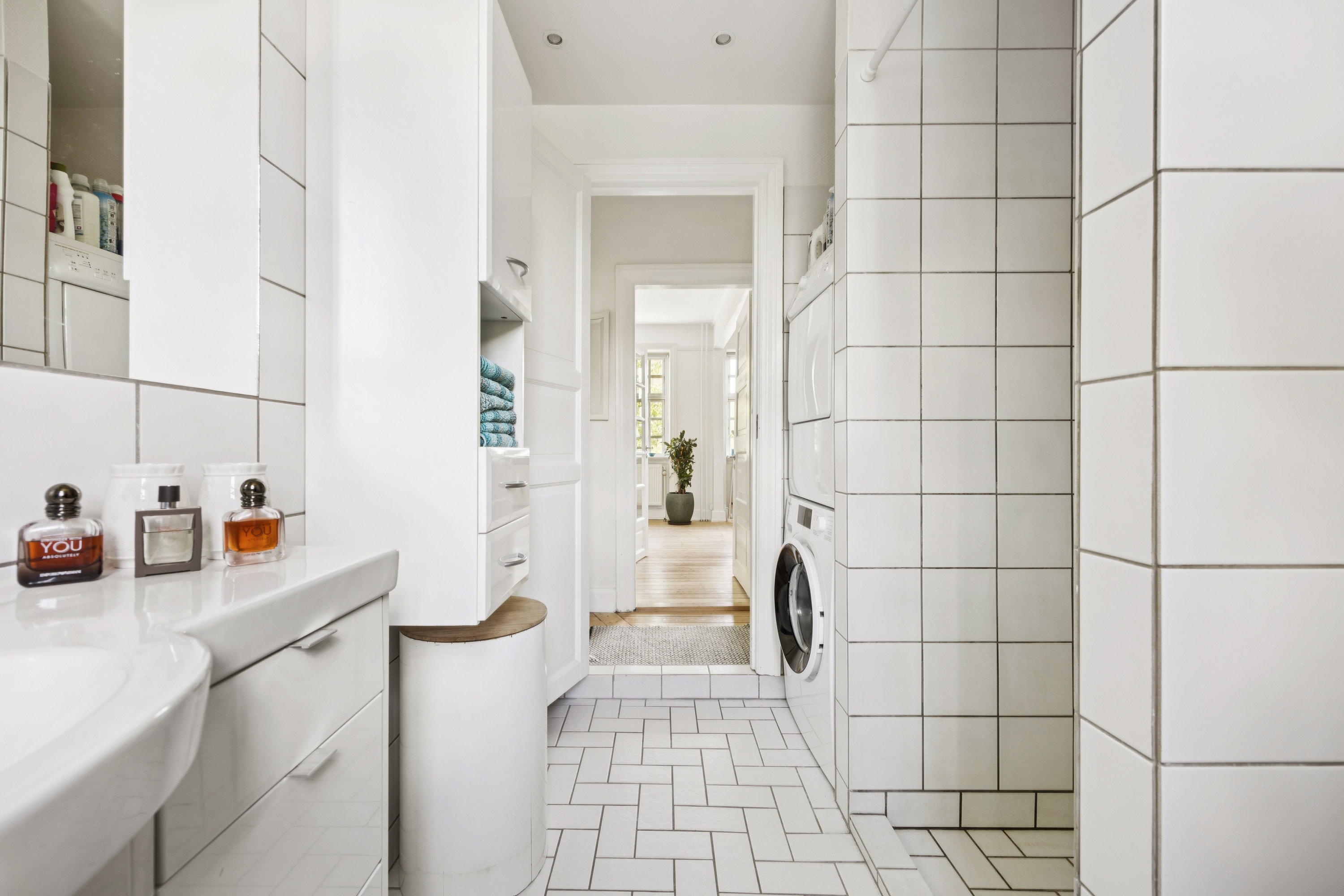 Fremhævet badeværelse billede i fuldskærmstilstand. Billede af Grøndalsvej 12, st. th., 2000 Frederiksberg