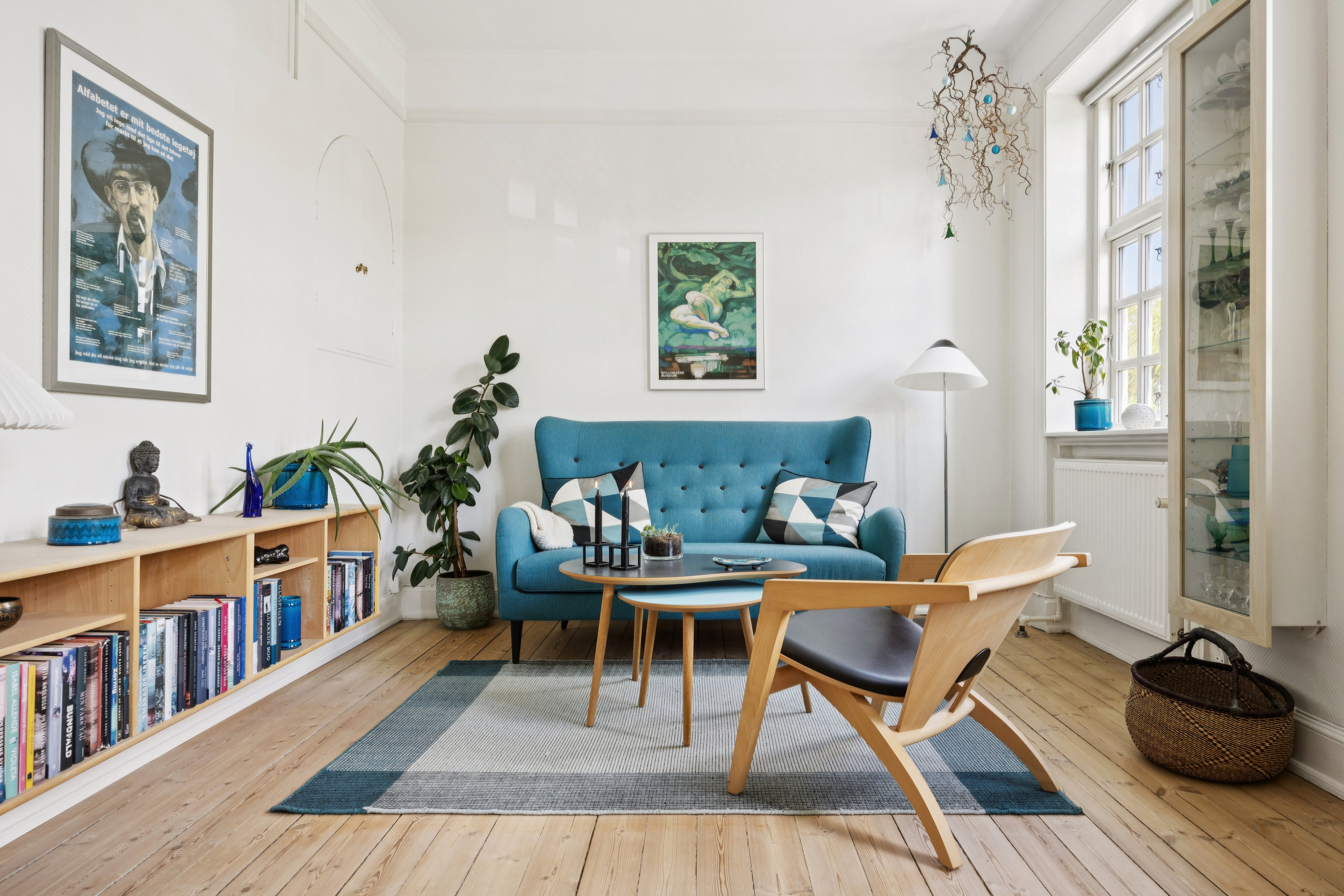 Fremhævet stue billede i fuldskærmstilstand. Billede af Grøndalsvej 12, st. th., 2000 Frederiksberg