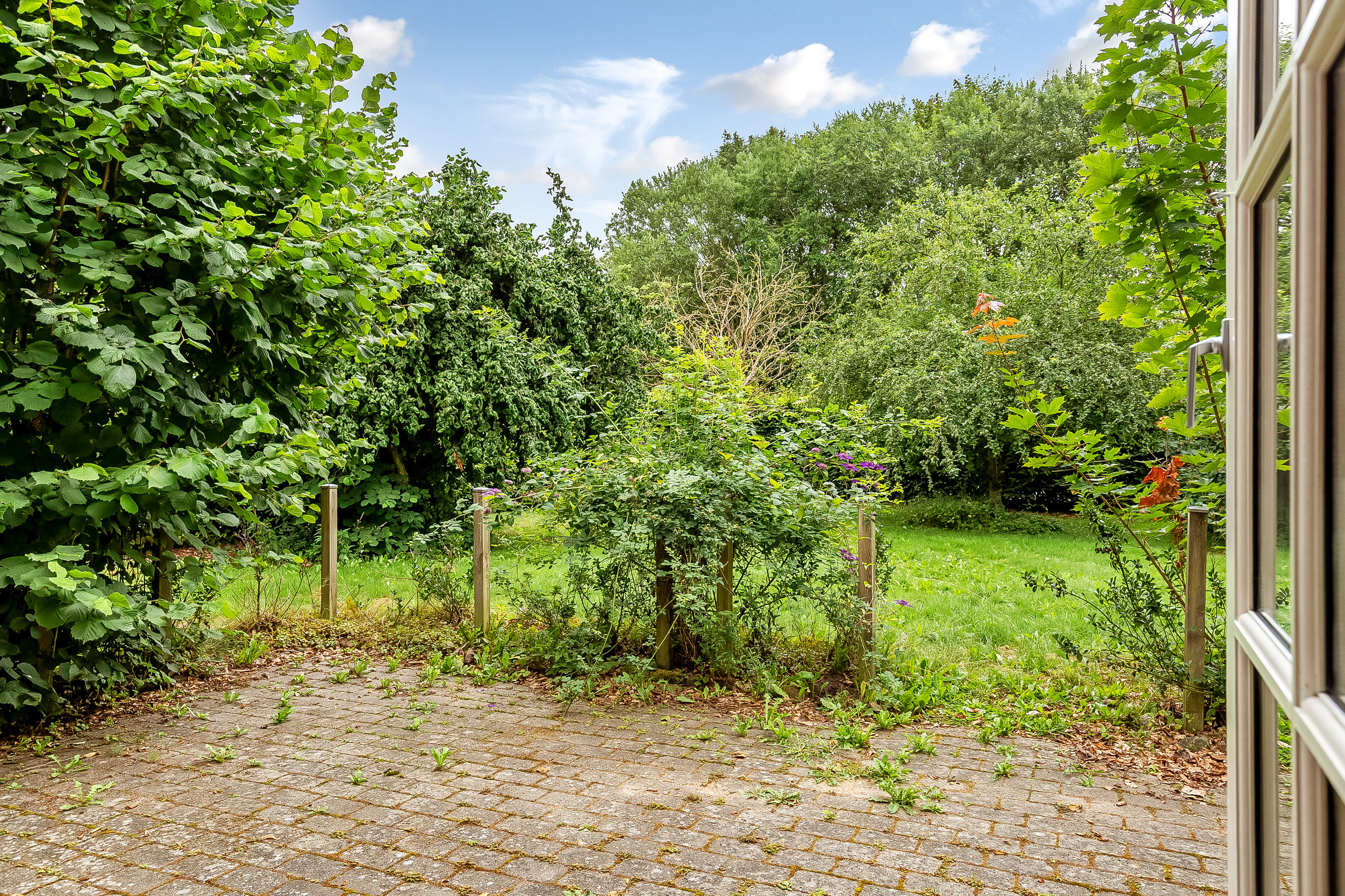 Fremhævet terrasse billede i fuldskærmstilstand. Billede af Gl Vejlevej 56, 8721 Daugård