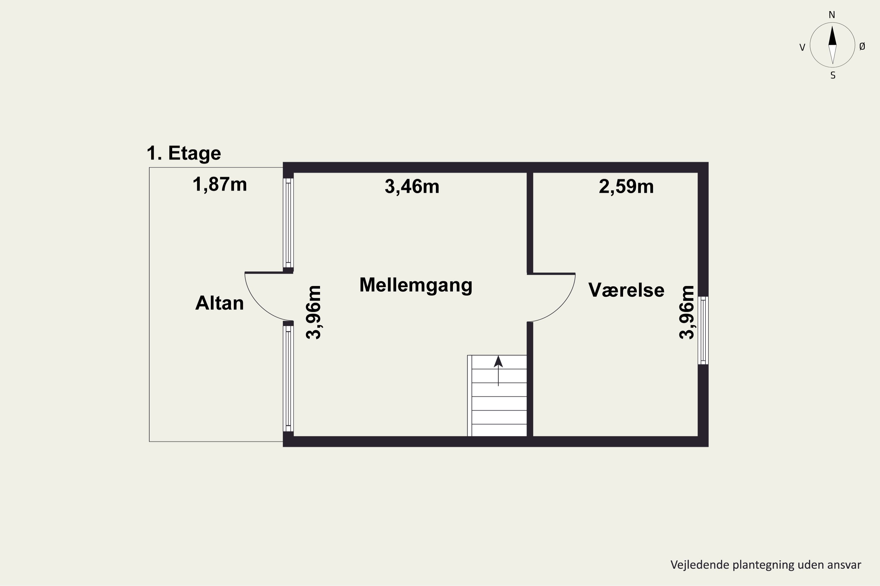 Plantegninger billede af Vile Vestergårdvej 5, Vile, 7870 Roslev