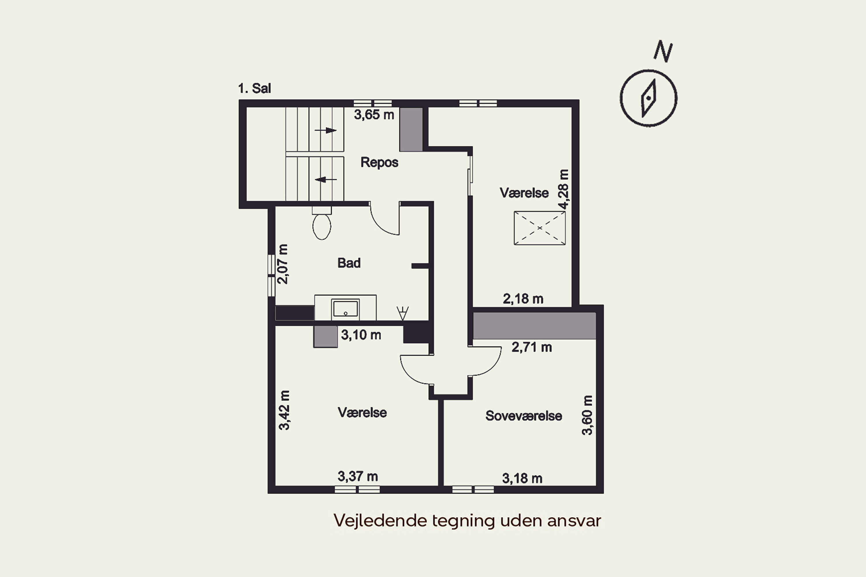 Plantegninger billede af Grejsdalsvej 241, 7100 Vejle