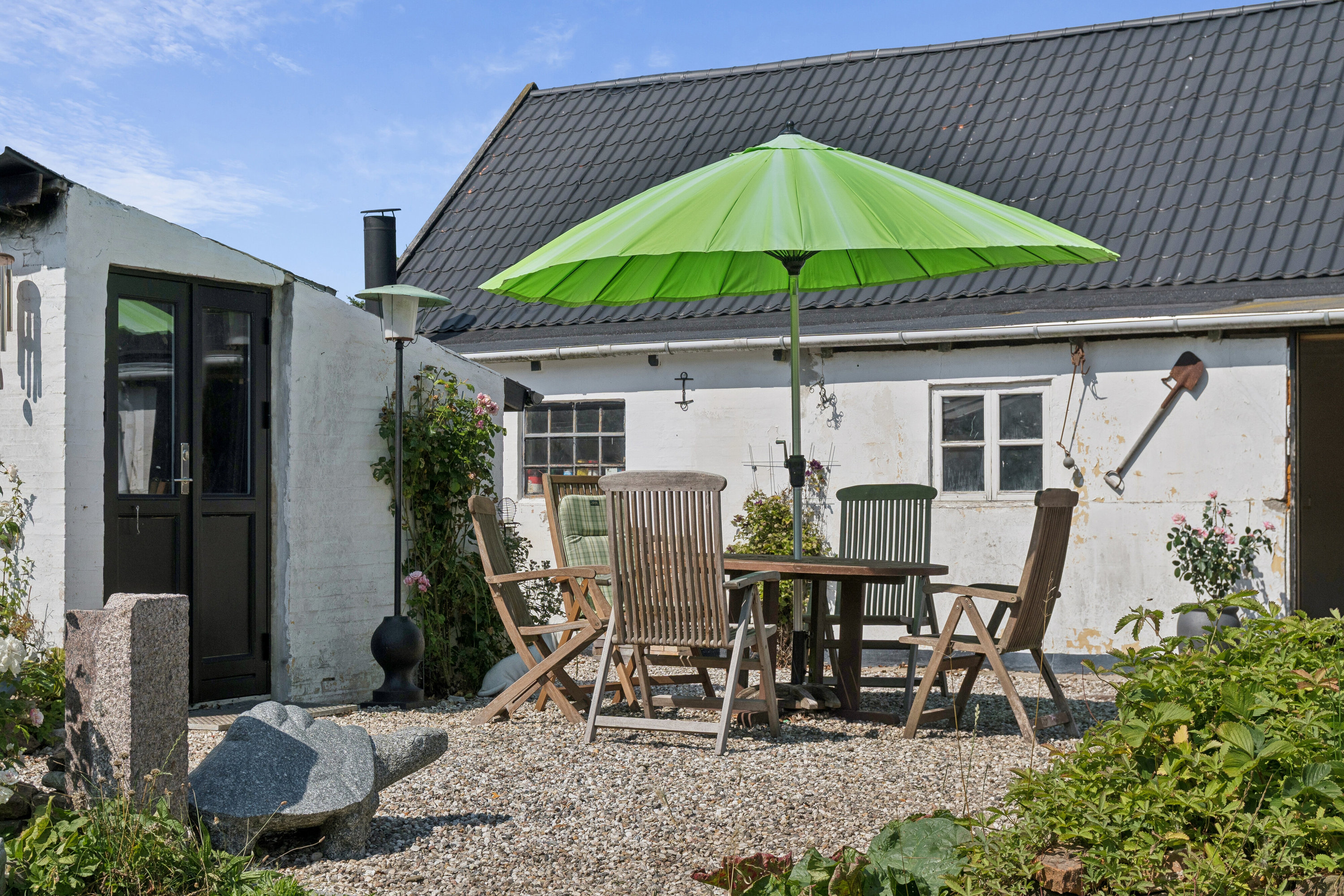 Fremhævet terrasse billede i fuldskærmstilstand. Billede af Kelstrupvej 26, Kelstrup, 4560 Vig