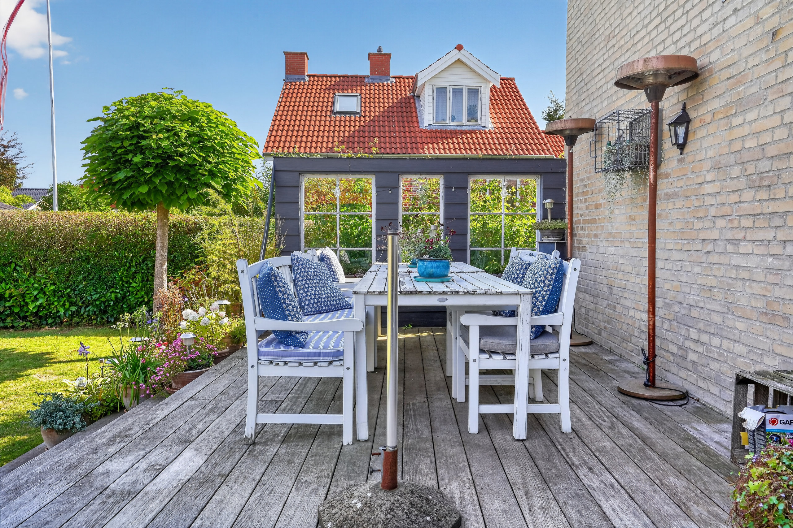 Fremhævet terrasse billede i fuldskærmstilstand. Billede af Christopher Boecks Alle 96, 2860 Søborg