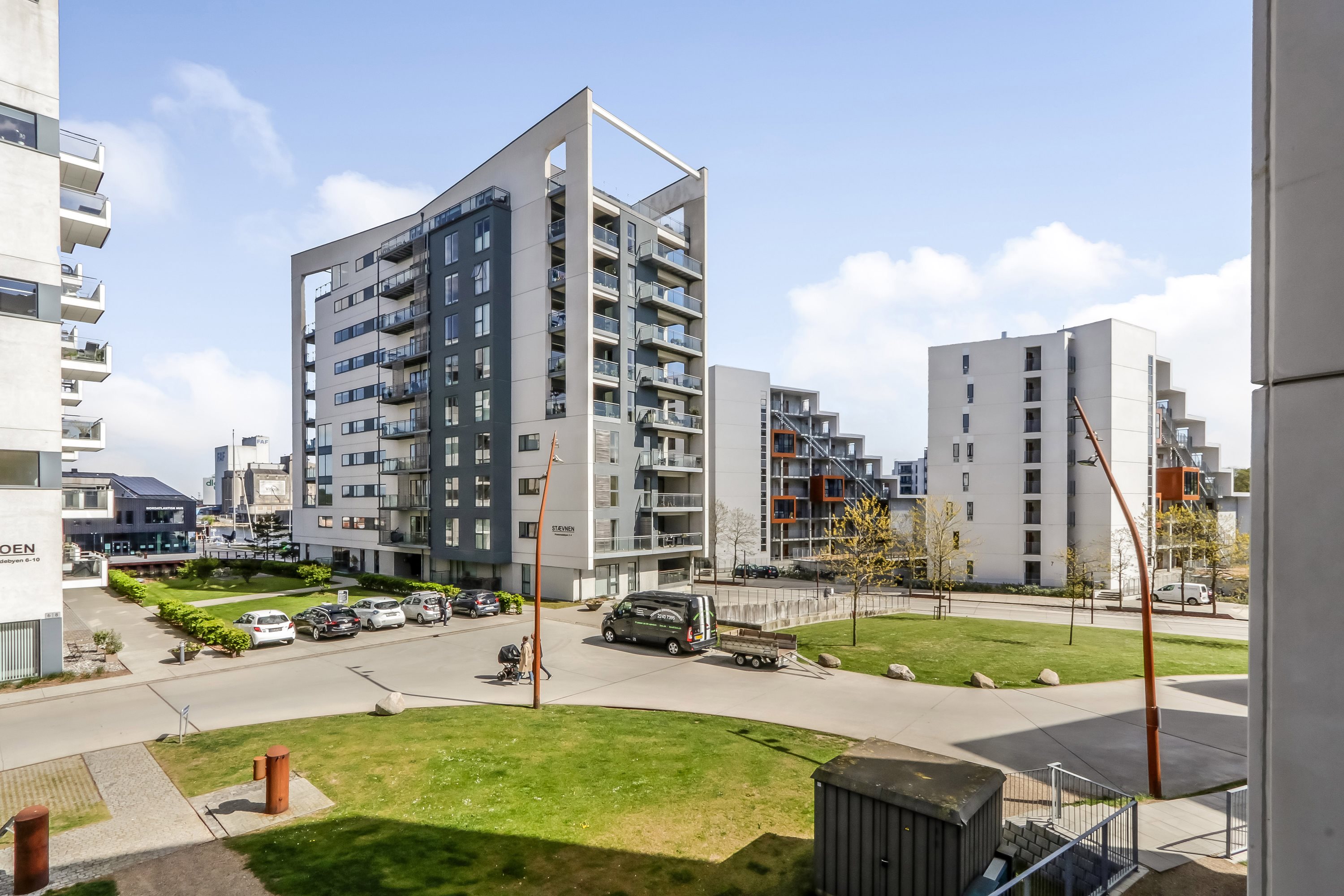 Fremhævet ejendommen billede i fuldskærmstilstand. Billede af Promenadebyen 2, 8. 3., 5000 Odense C