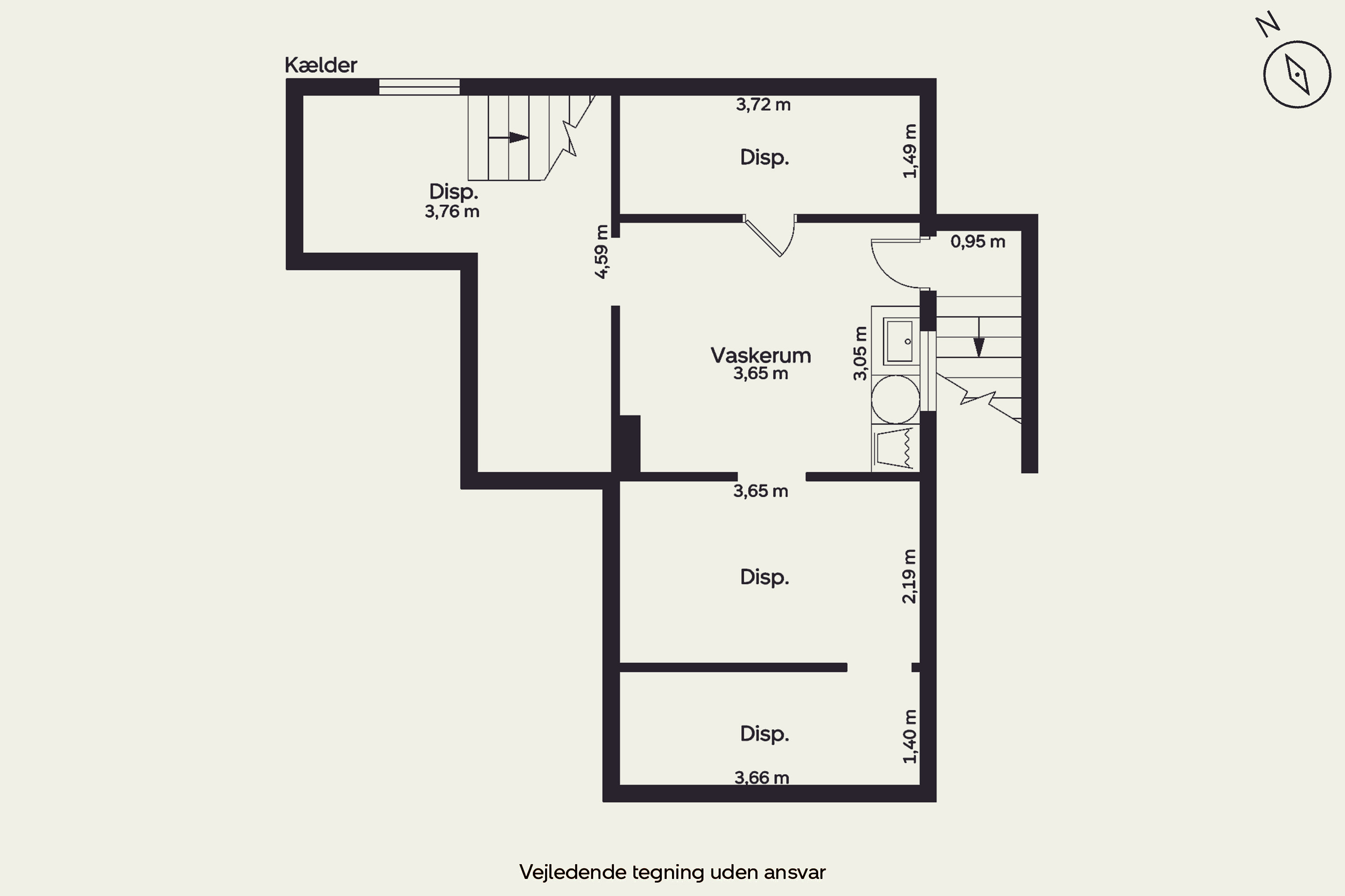 Plantegninger billede af Nørrebro 128A, 5900 Rudkøbing