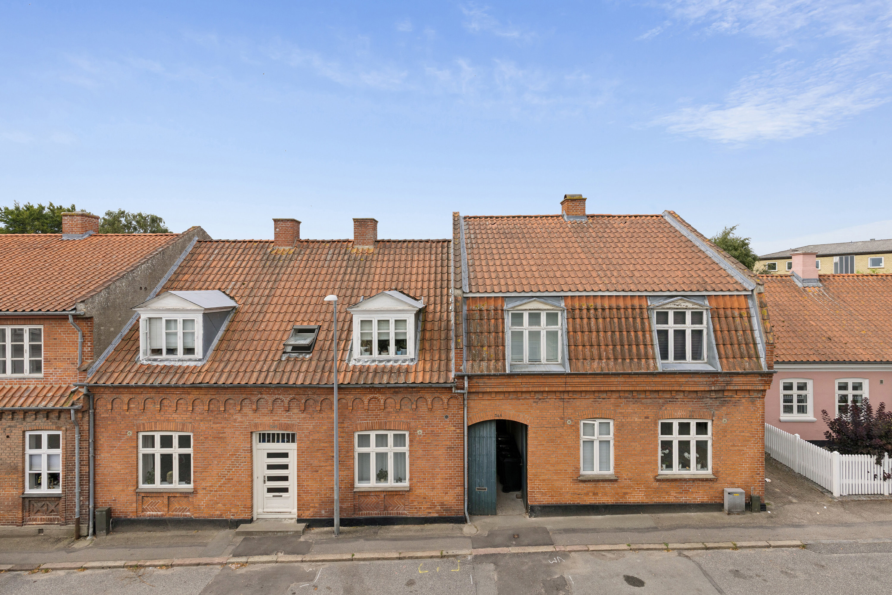 Fremhævet set fra vejen billede i fuldskærmstilstand. Billede af Slotsgade 34B, st., 4200 Slagelse