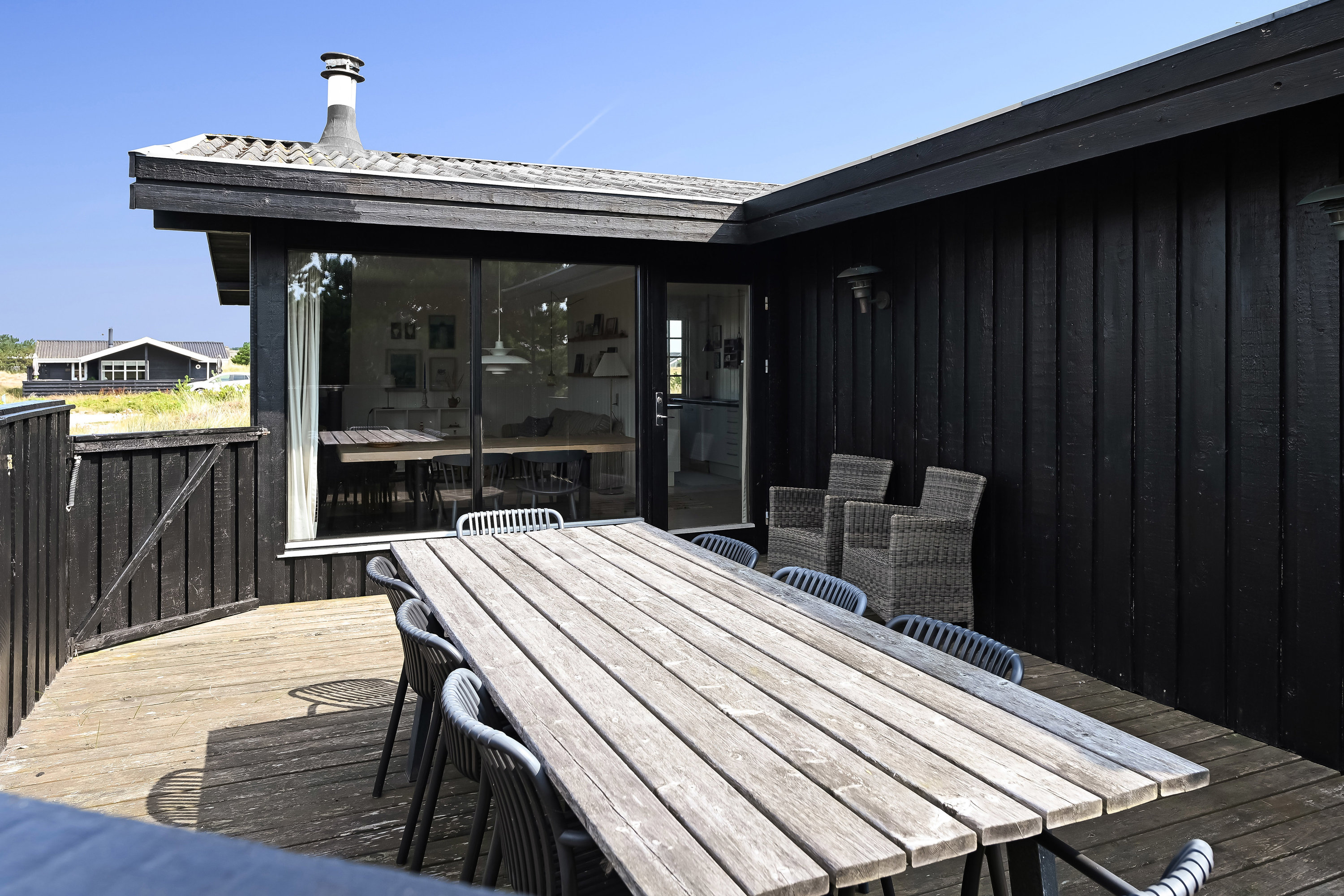 Fremhævet terrasse billede i fuldskærmstilstand. Billede af Skræddermarken 6, Sønderho, 6720 Fanø