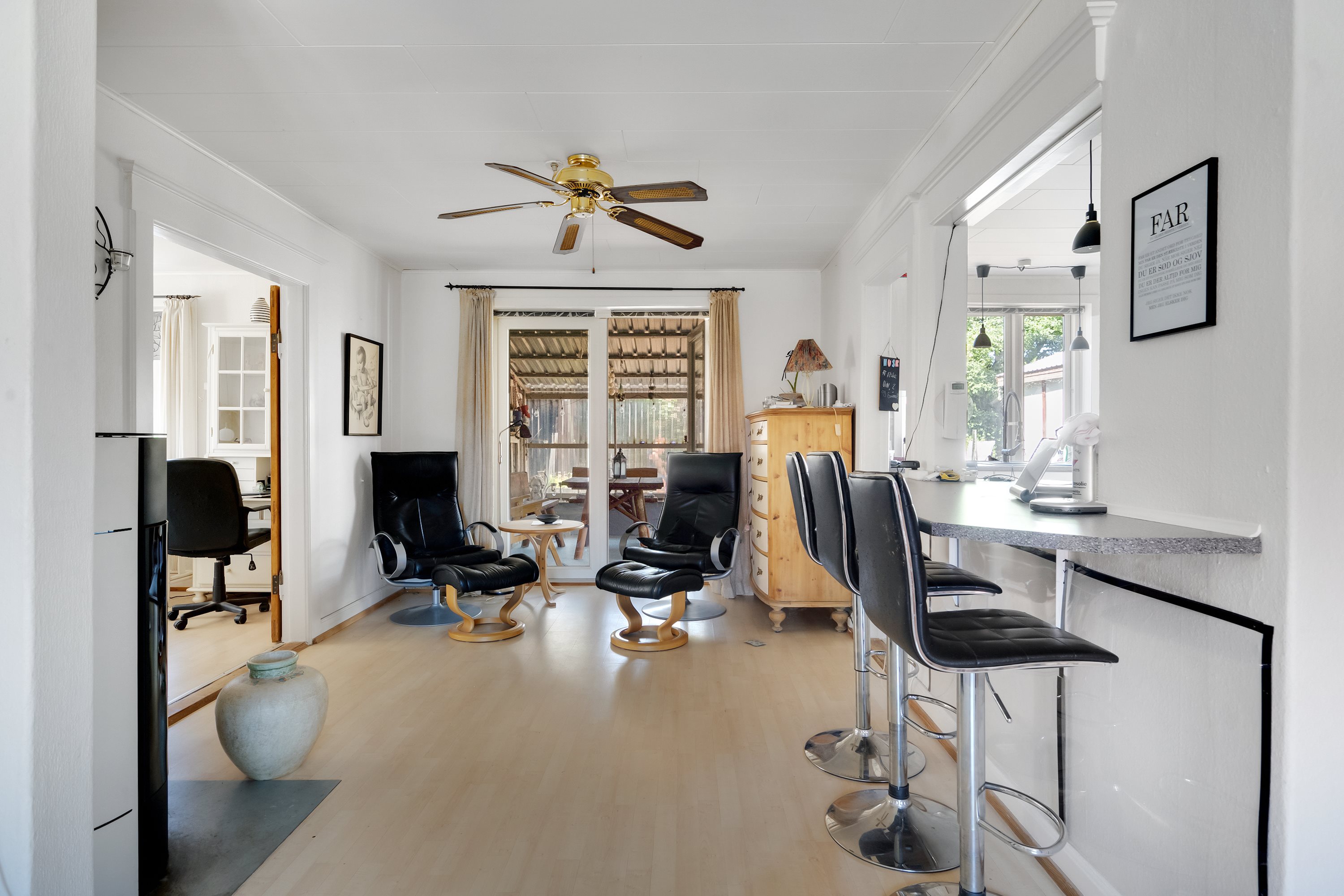 Fremhævet stue billede i fuldskærmstilstand. Billede af Vesterbrogade 5, Lem, 7860 Spøttrup