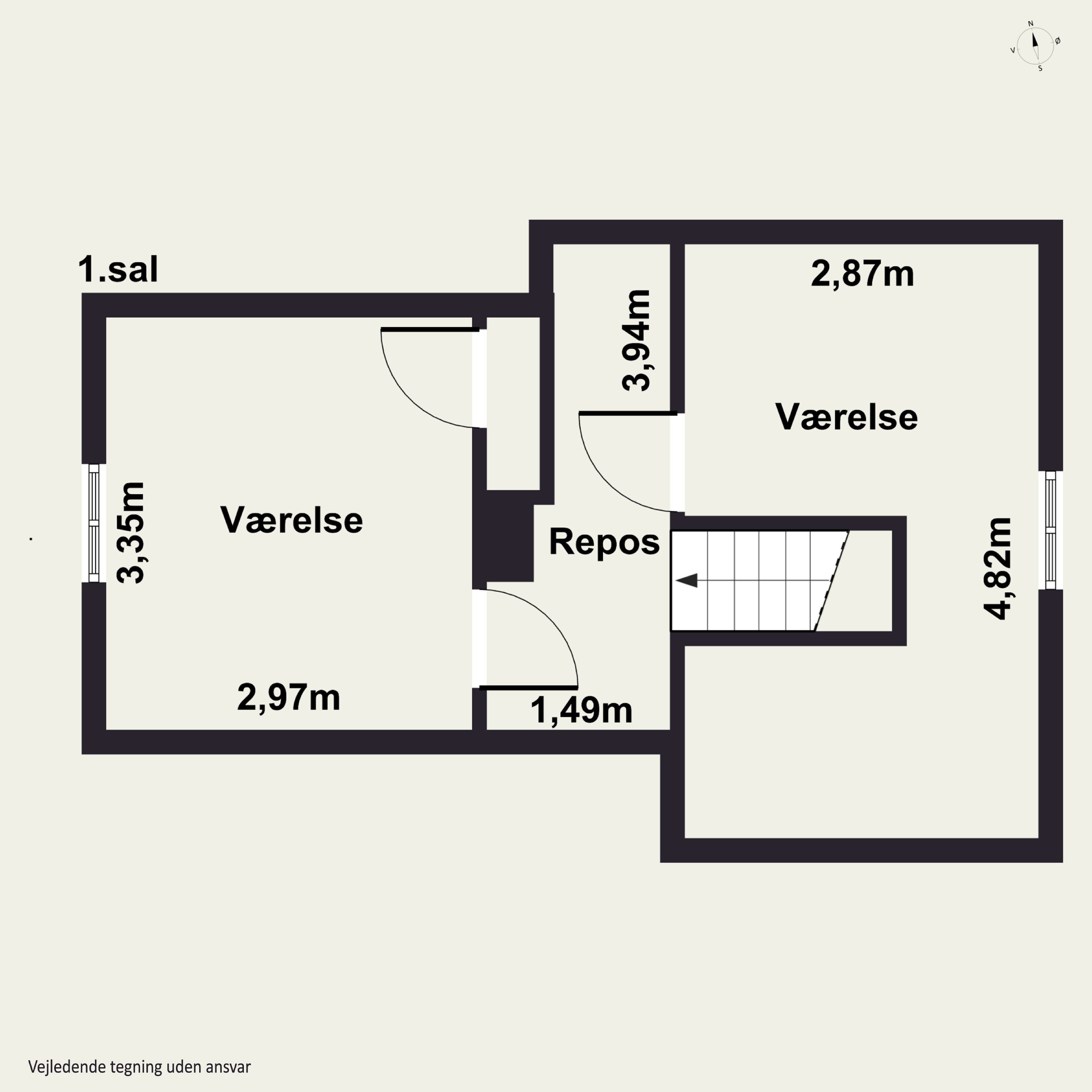 Plantegninger billede af Møllevej 10, Tornemark, 4262 Sandved