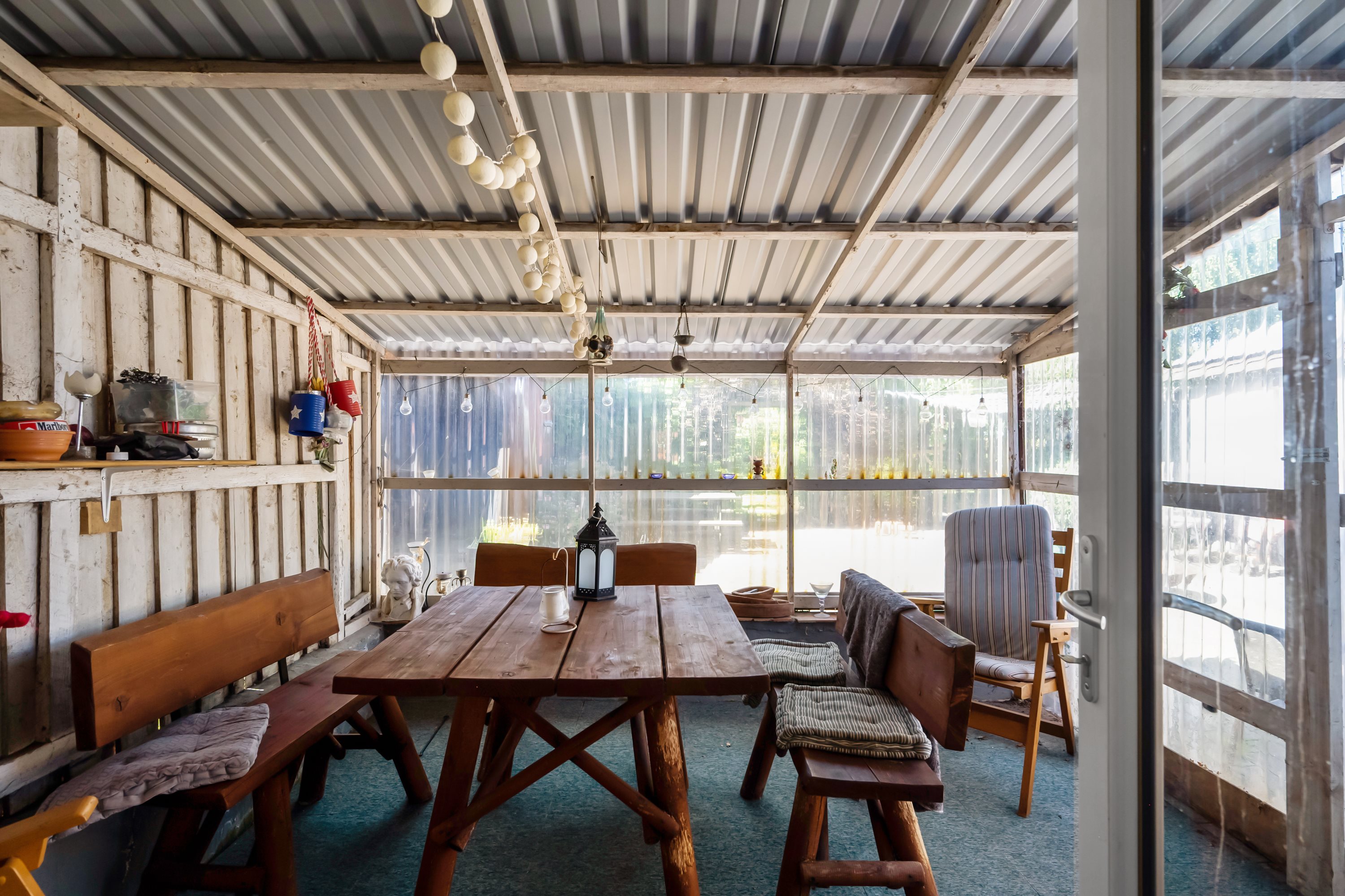 Fremhævet overdækket terrasse billede i fuldskærmstilstand. Billede af Vesterbrogade 5, Lem, 7860 Spøttrup