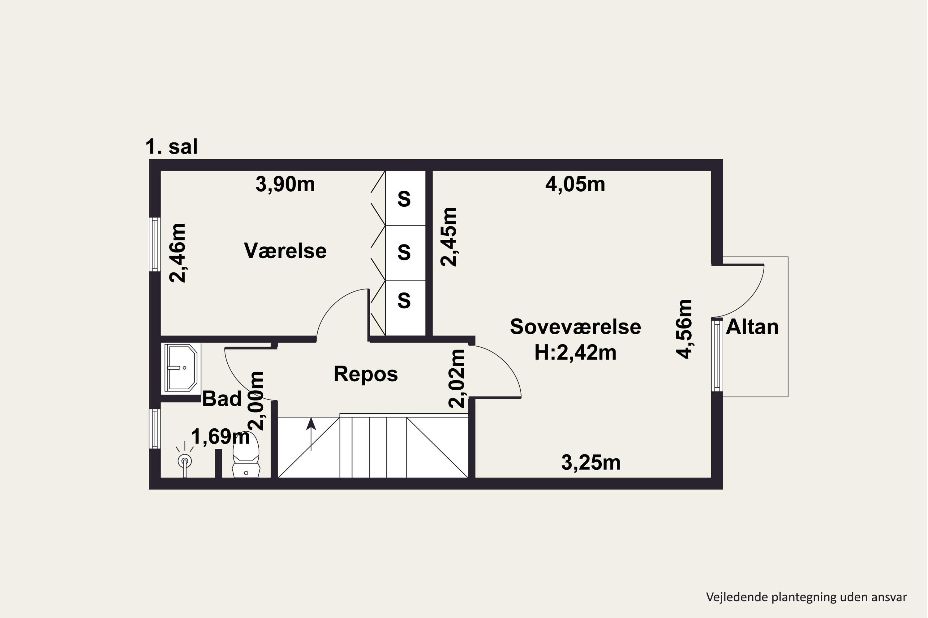 Plantegninger billede af Vesterparken 77, 8660 Skanderborg