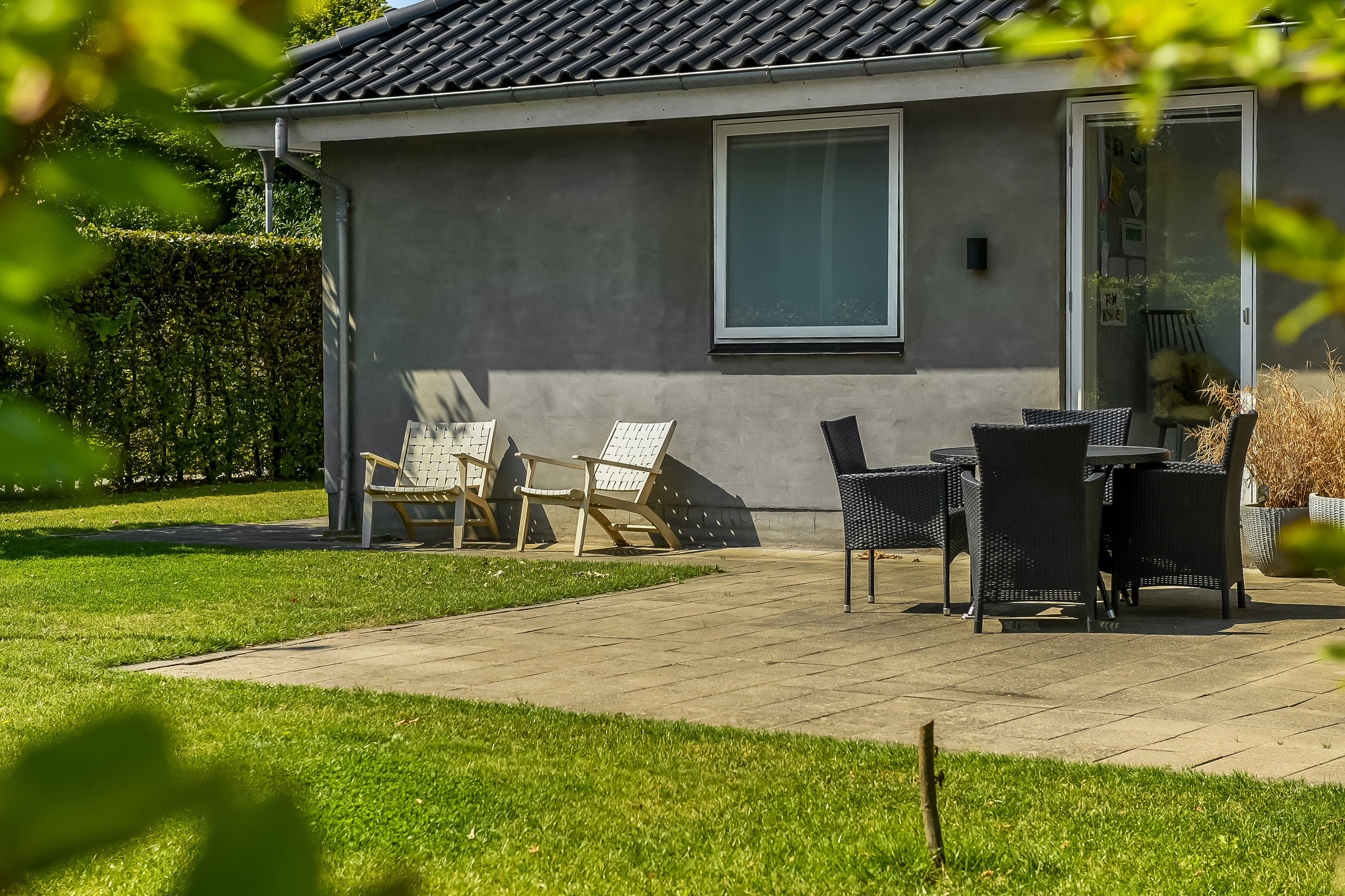 Fremhævet terrasse billede i fuldskærmstilstand. Billede af Bøgevej 6, 6840 Oksbøl
