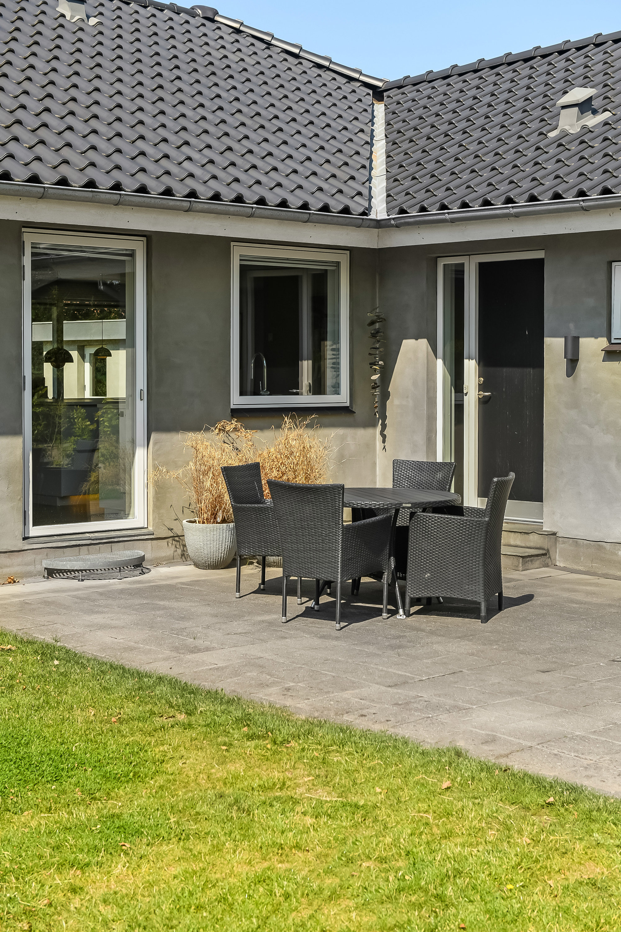 Fremhævet terrasse billede i fuldskærmstilstand. Billede af Bøgevej 6, 6840 Oksbøl