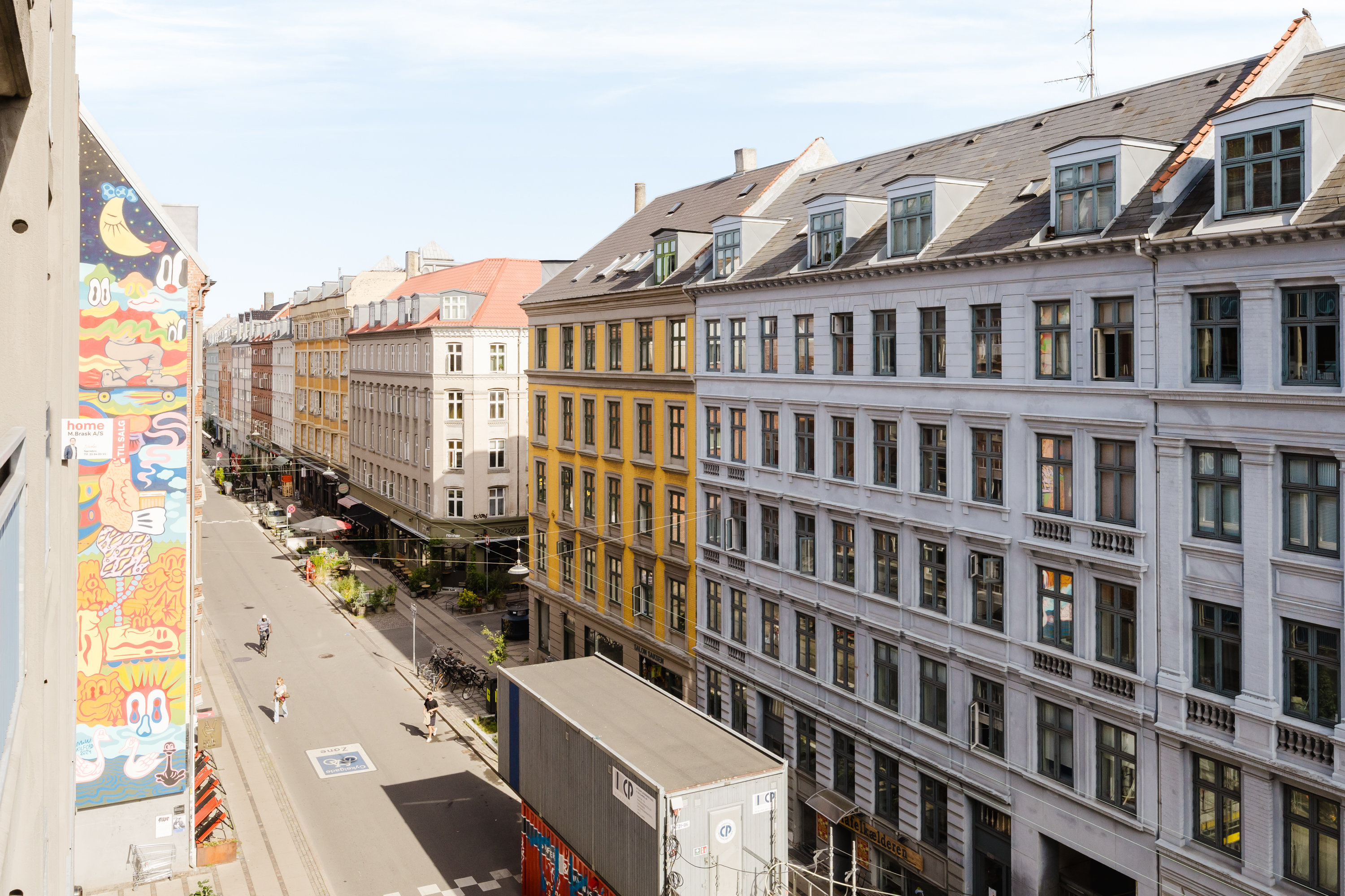Fremhævet andet billede i fuldskærmstilstand. Billede af Rantzausgade 11, 4. 15., 2200 København N
