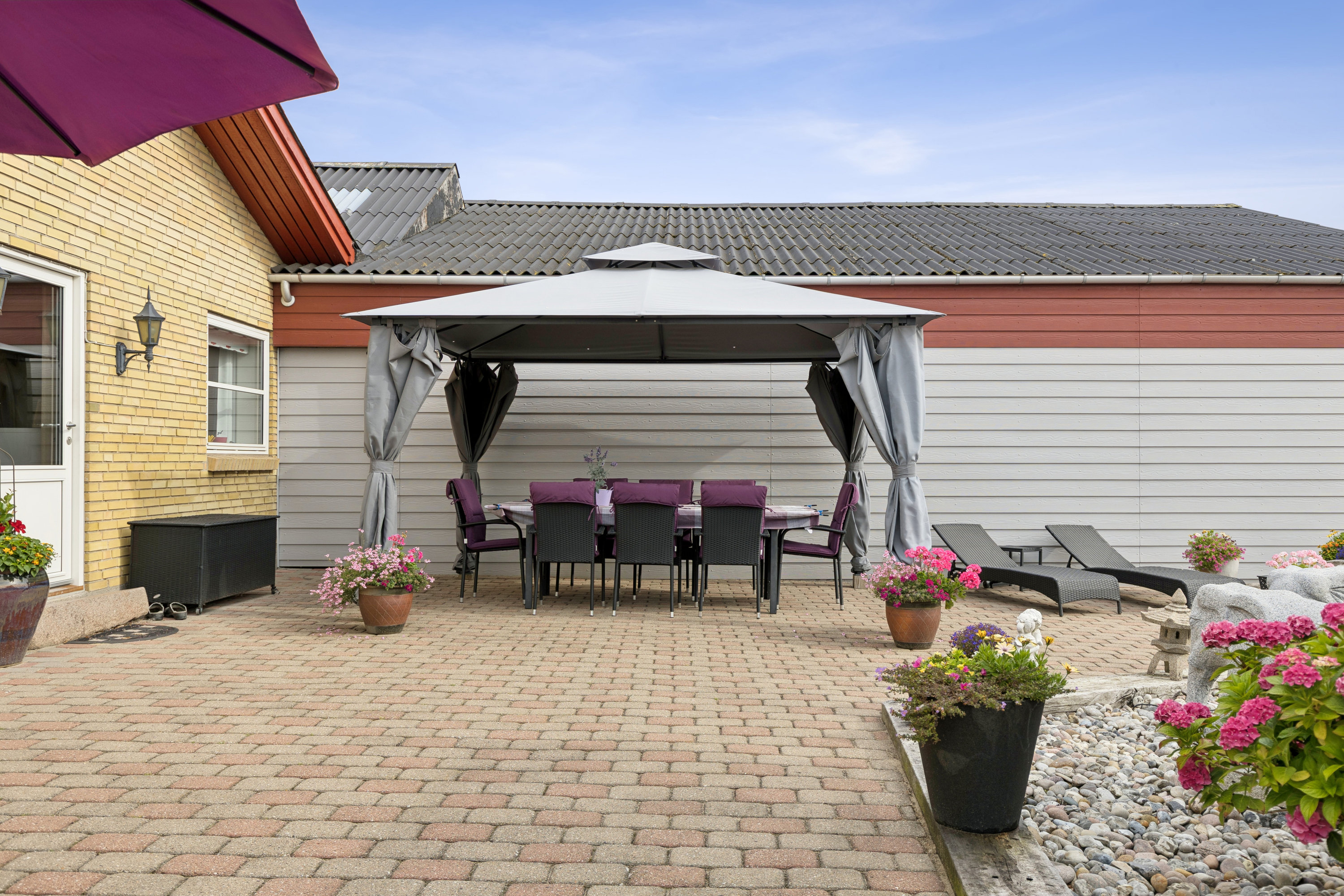 Fremhævet terrasse billede i fuldskærmstilstand. Billede af Smedevej 2, 4520 Svinninge