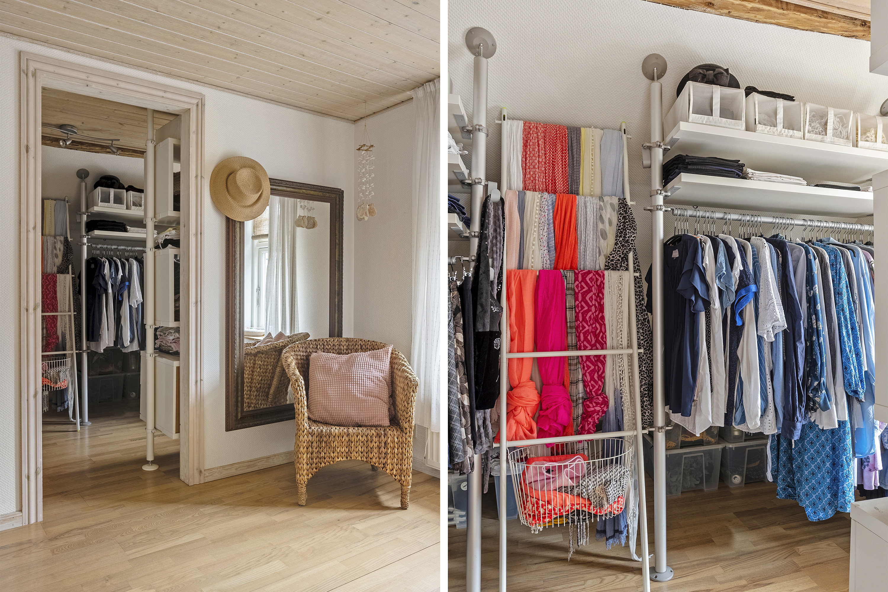 Fremhævet walk in closet billede i fuldskærmstilstand. Billede af Jels Vestergade 8, 6630 Rødding