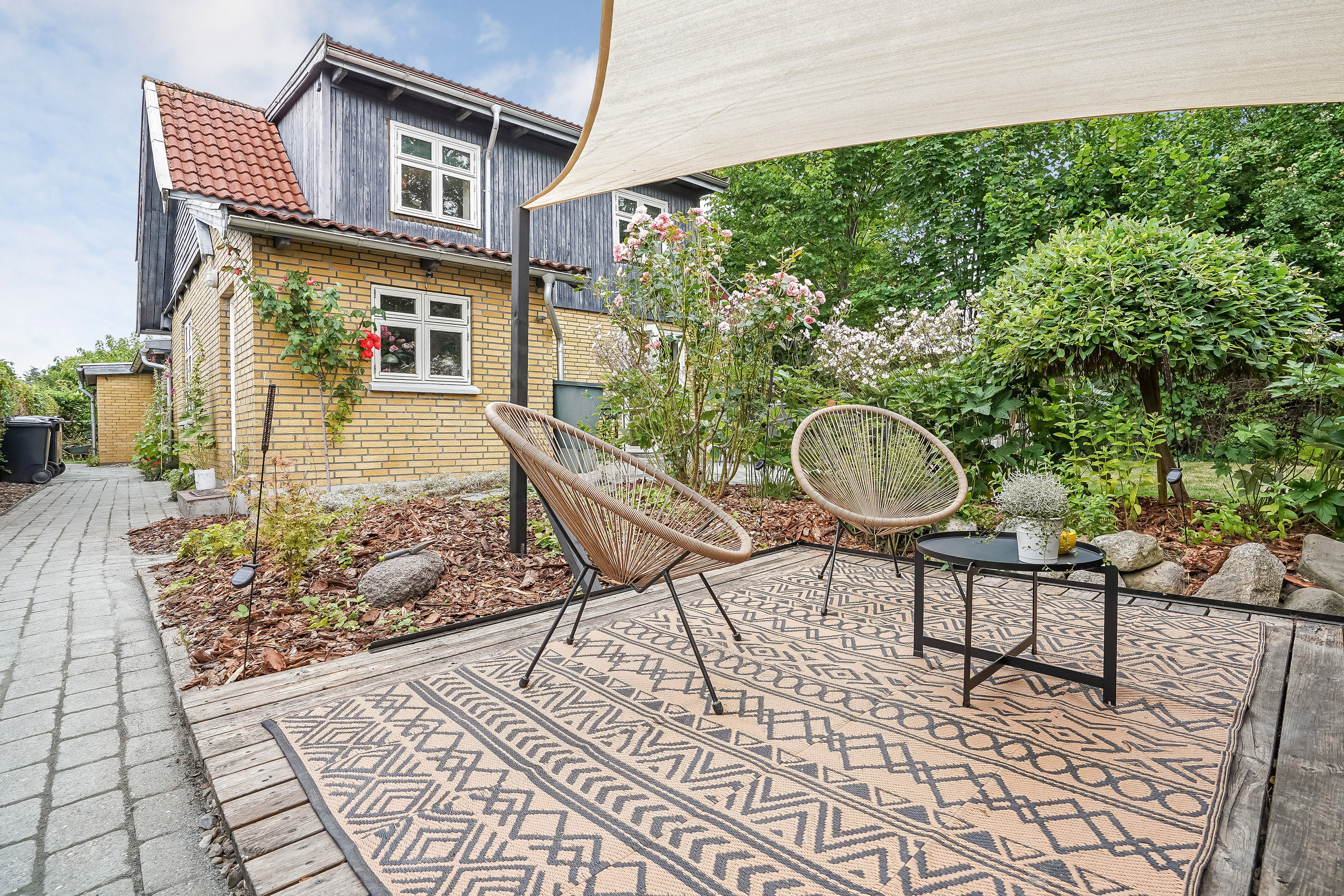 Miniaturebillede 1: terrasse. Billede af Teglgårdsvej 34, 5500 Middelfart