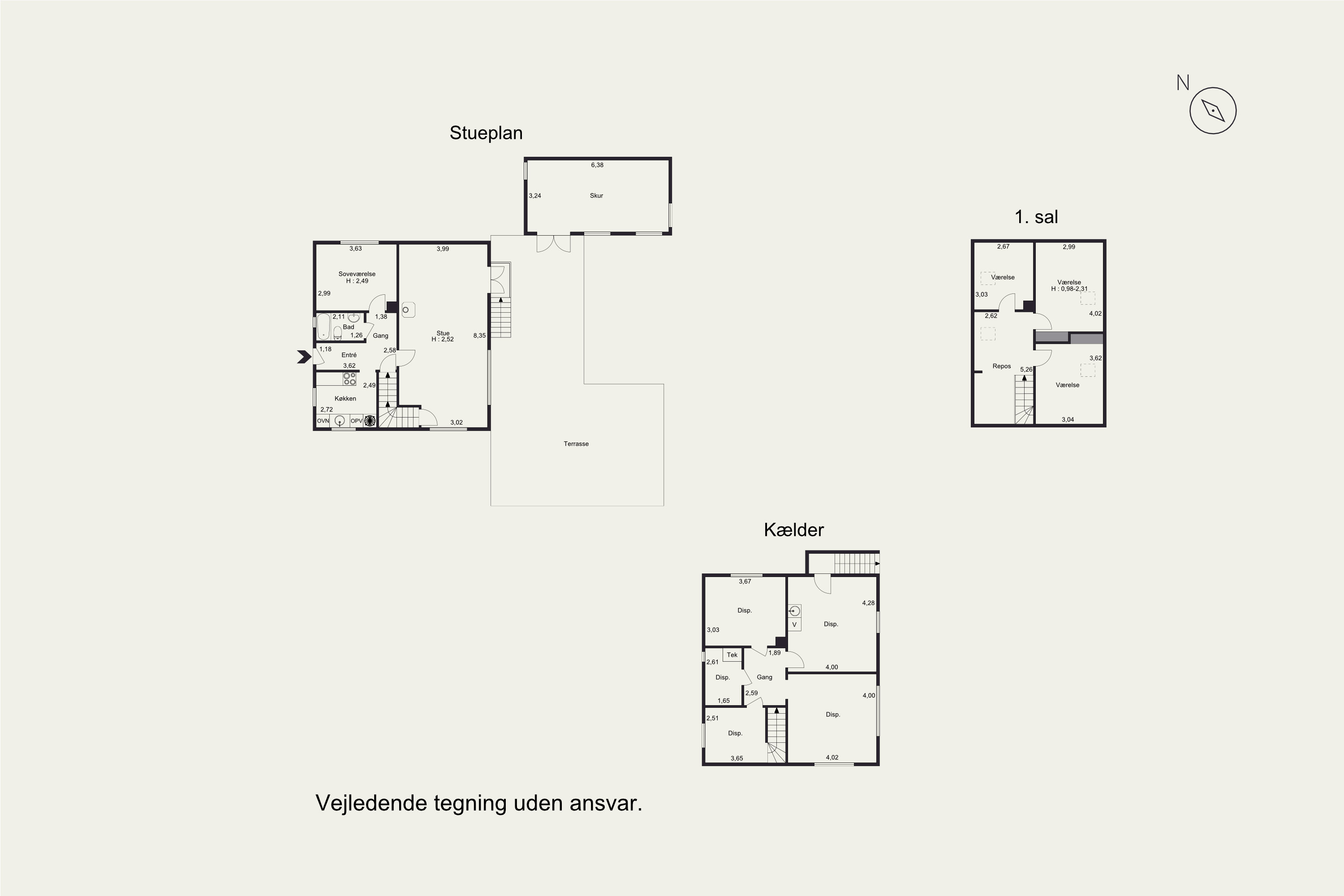 Plantegninger billede af Kettingvej 44, 6440 Augustenborg