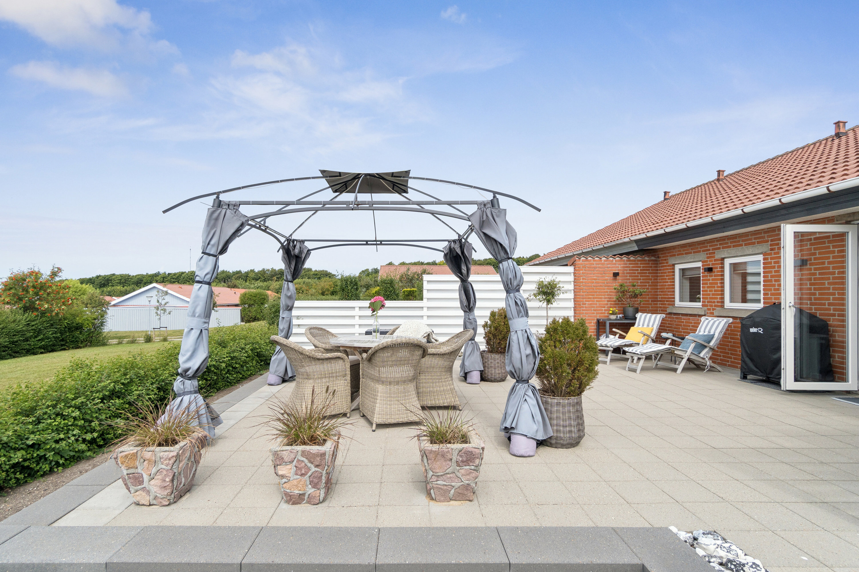 Fremhævet terrasse billede i fuldskærmstilstand. Billede af Nørrevænge 8, 7700 Thisted