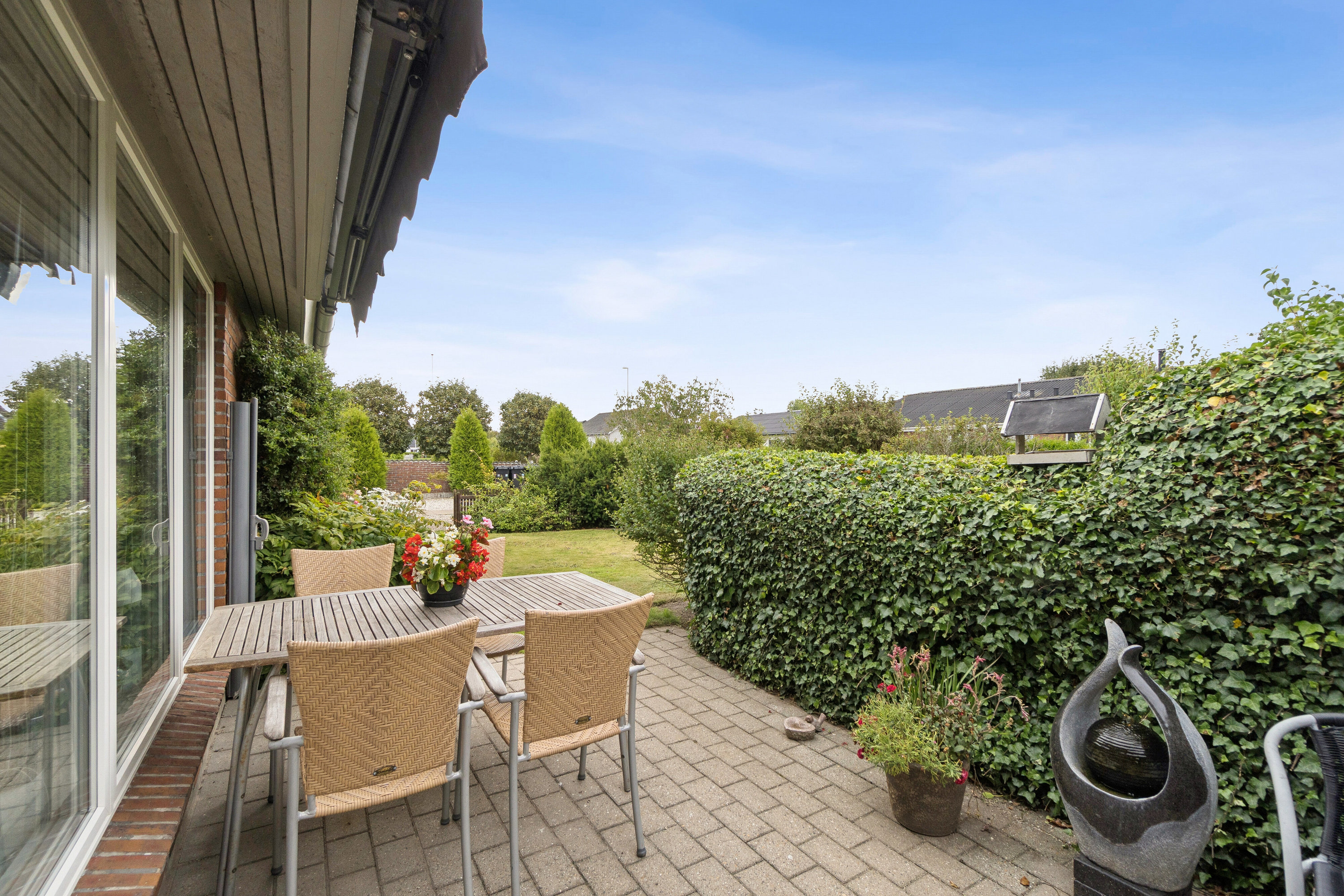 Fremhævet terrasse billede i fuldskærmstilstand. Billede af Stationsvej 26, Nors, 7700 Thisted