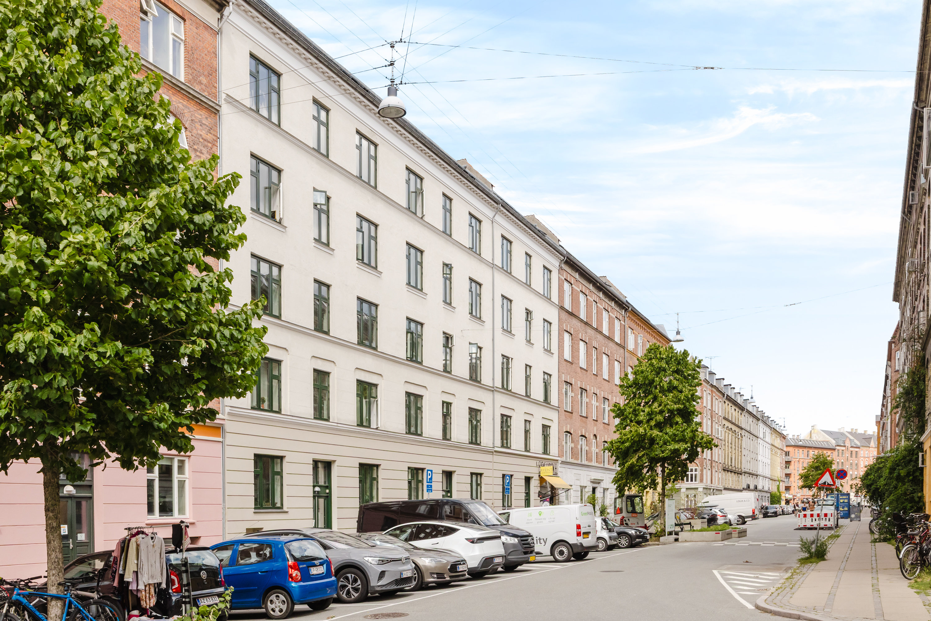 Fremhævet andet billede i fuldskærmstilstand. Billede af Ægirsgade 19, 1. tv., 2200 København N