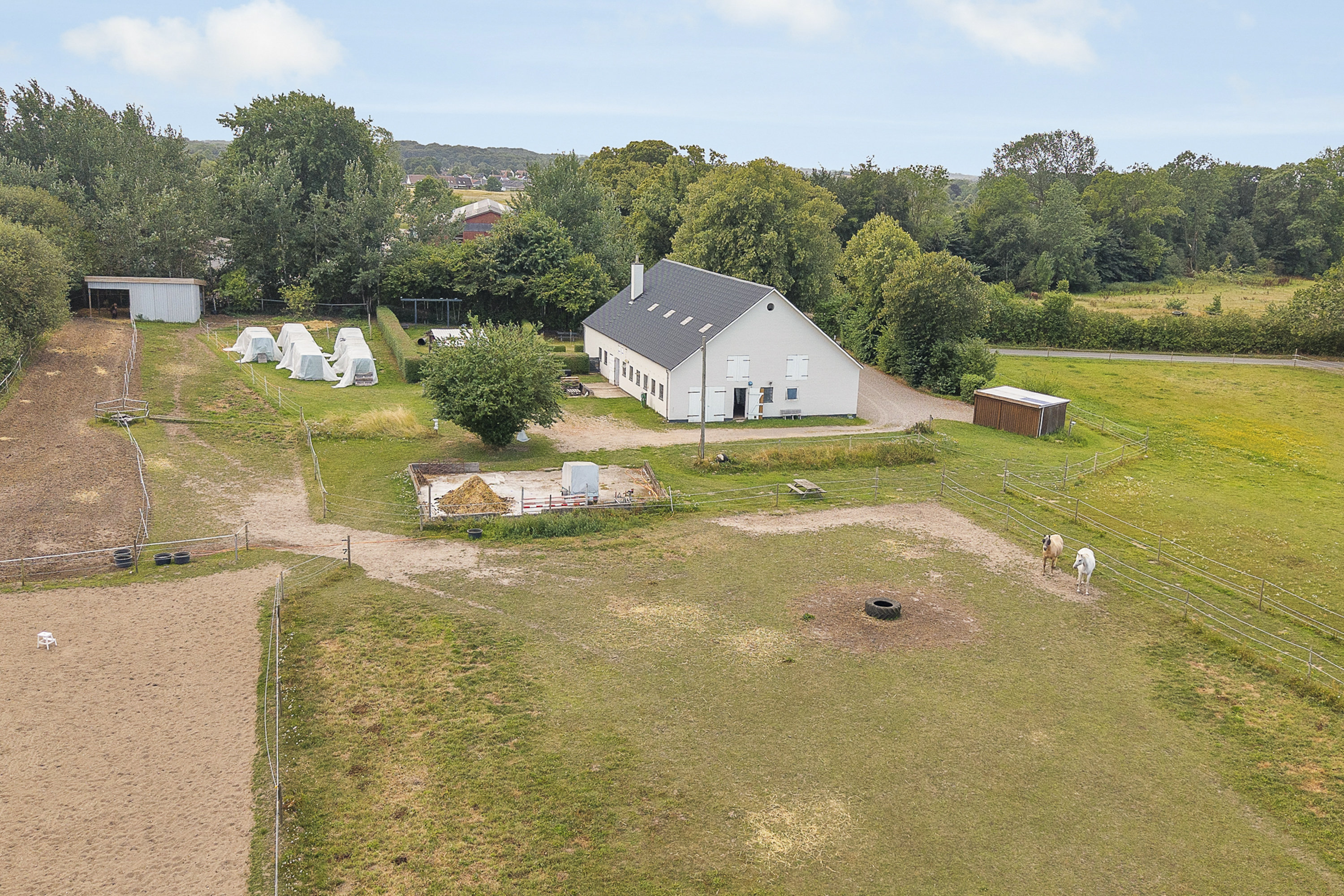 Fremhævet luftfoto billede i fuldskærmstilstand. Billede af Espestok 121, Trøstrup, 5210 Odense NV