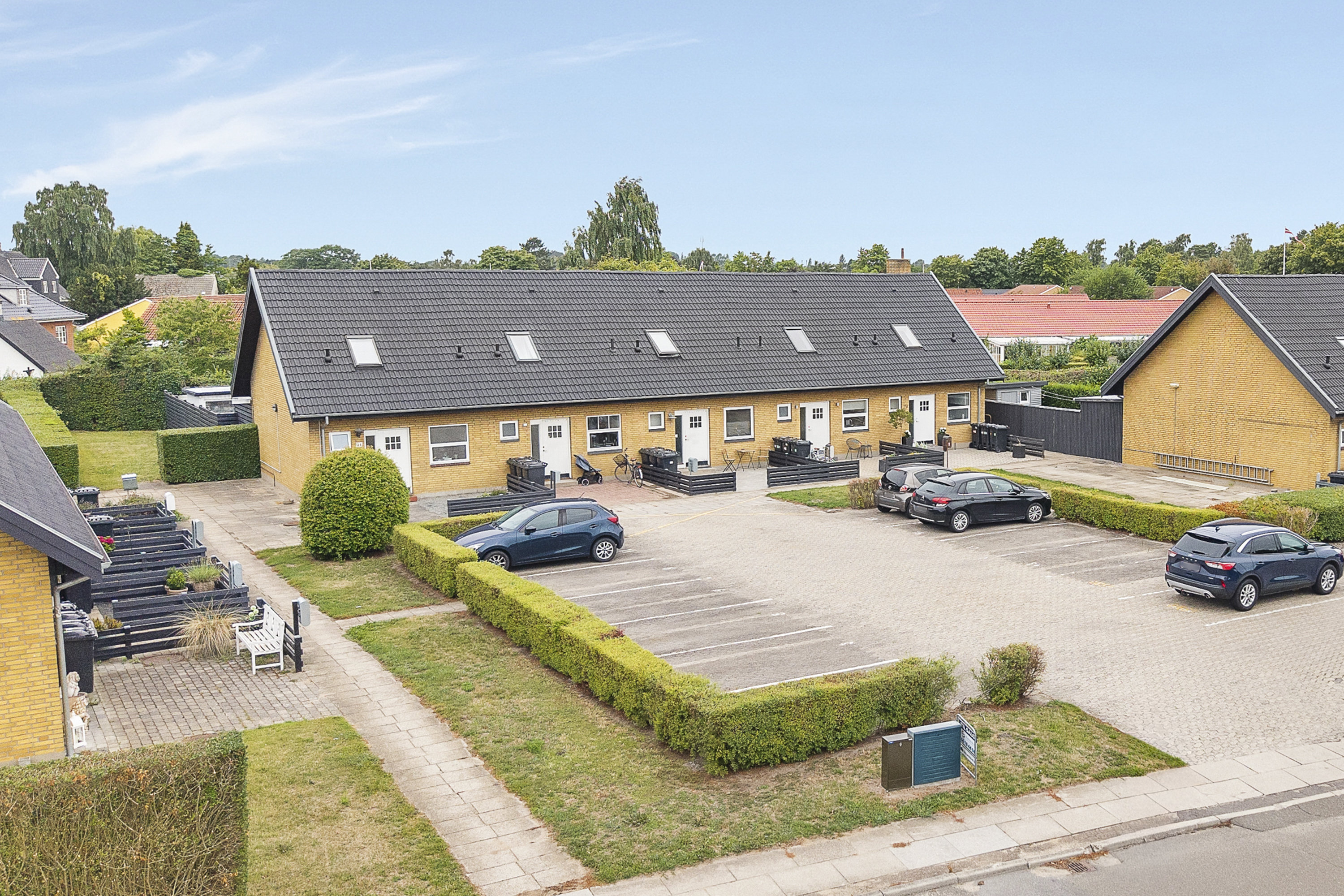 Fremhævet luftfoto billede i fuldskærmstilstand. Billede af Valnøddevej 29, Stige, 5270 Odense N