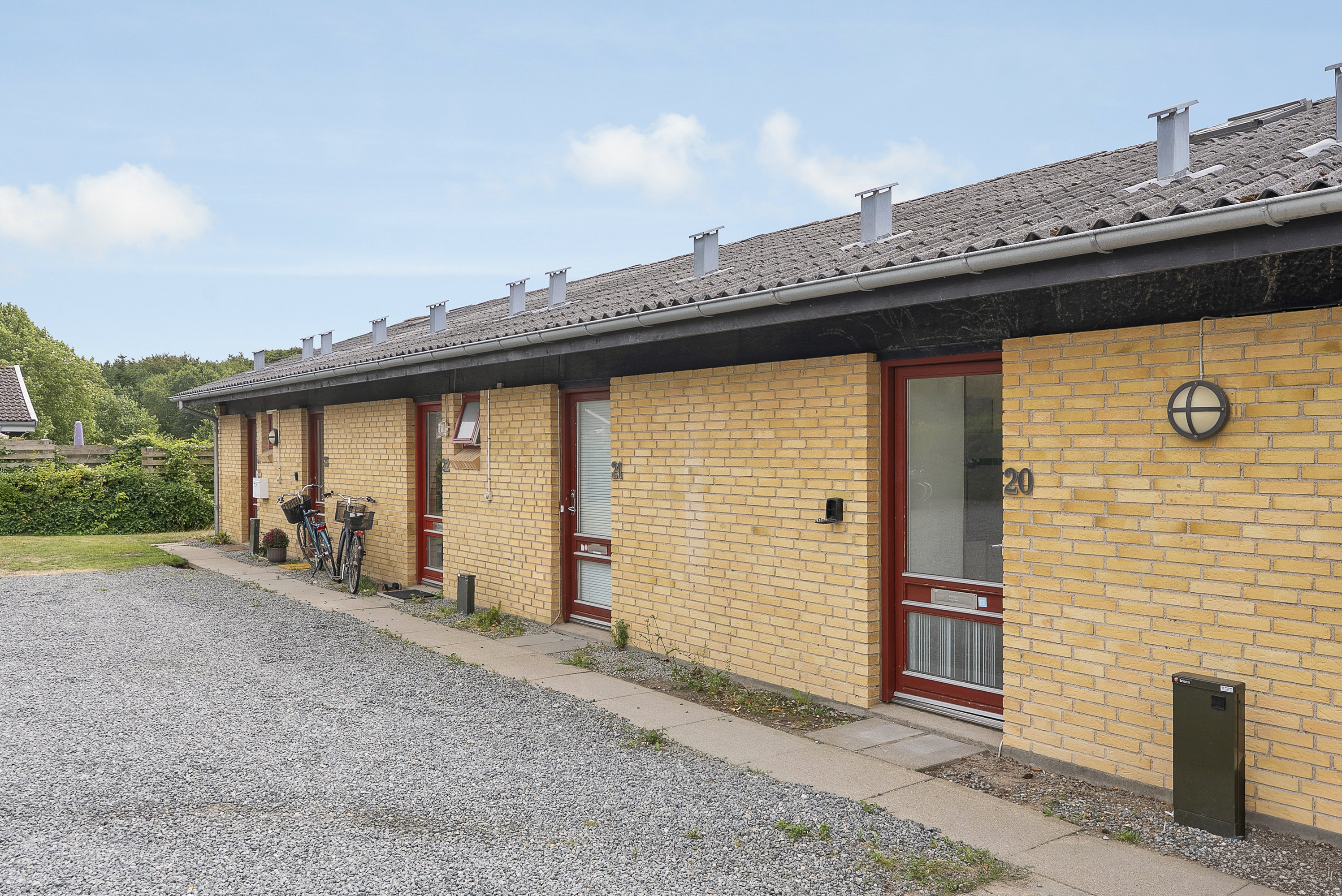 Fremhævet facade billede i fuldskærmstilstand. Billede af Louisevænget 14, st. 20., Næsby, 5270 Odense N
