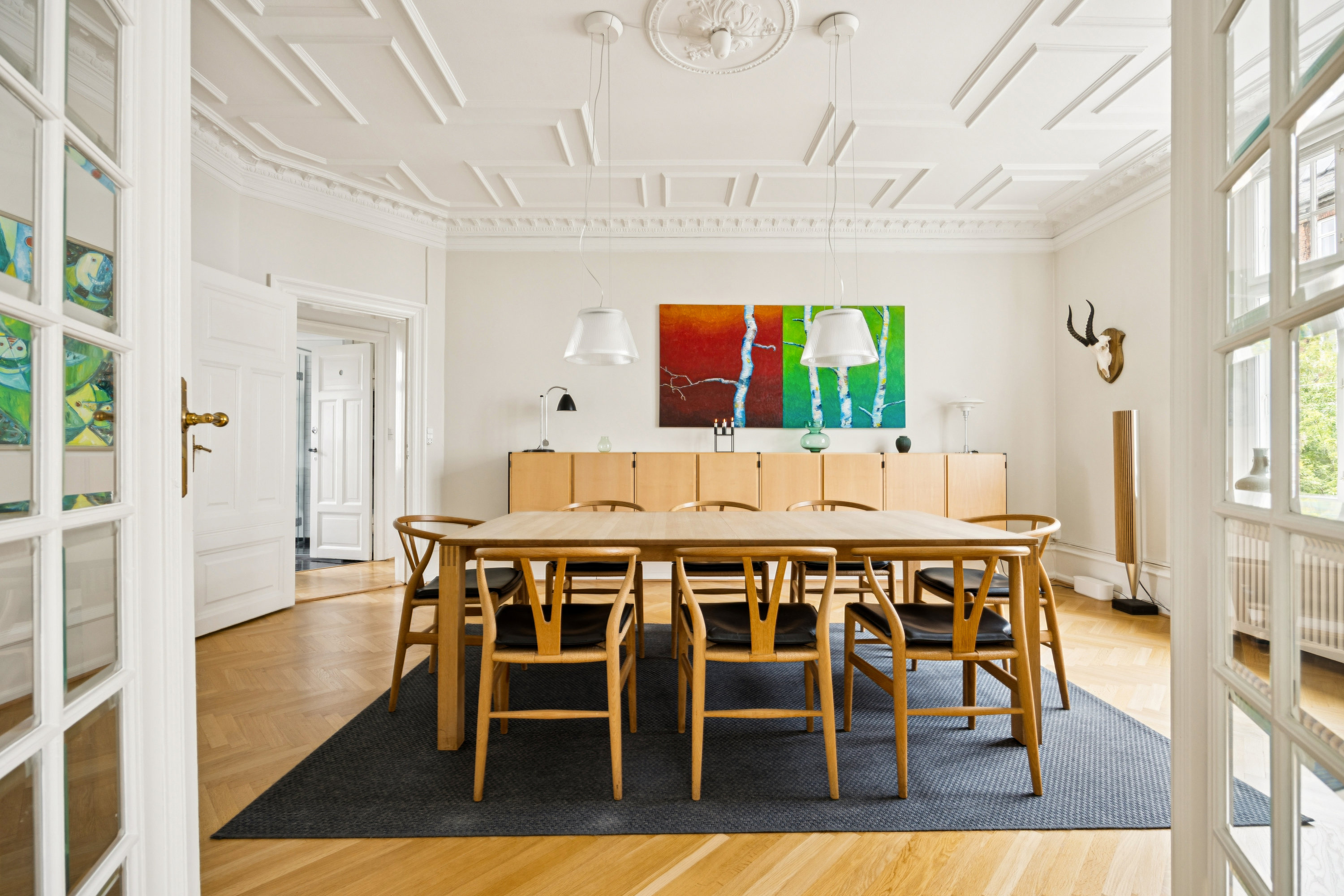 Fremhævet stue billede i fuldskærmstilstand. Billede af Sankt Thomas Alle 15, 2. tv., 1824 Frederiksberg C
