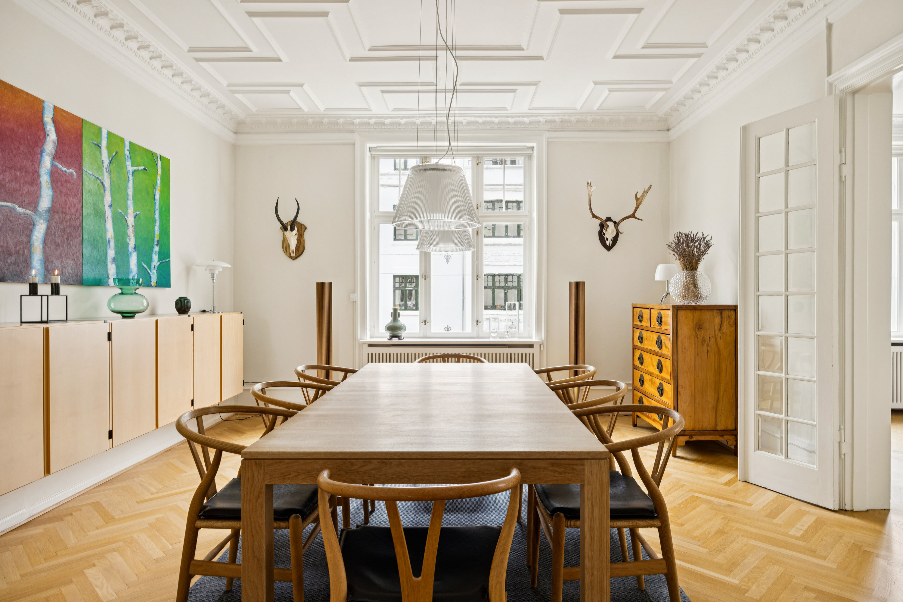 Fremhævet stue billede i fuldskærmstilstand. Billede af Sankt Thomas Alle 15, 2. tv., 1824 Frederiksberg C