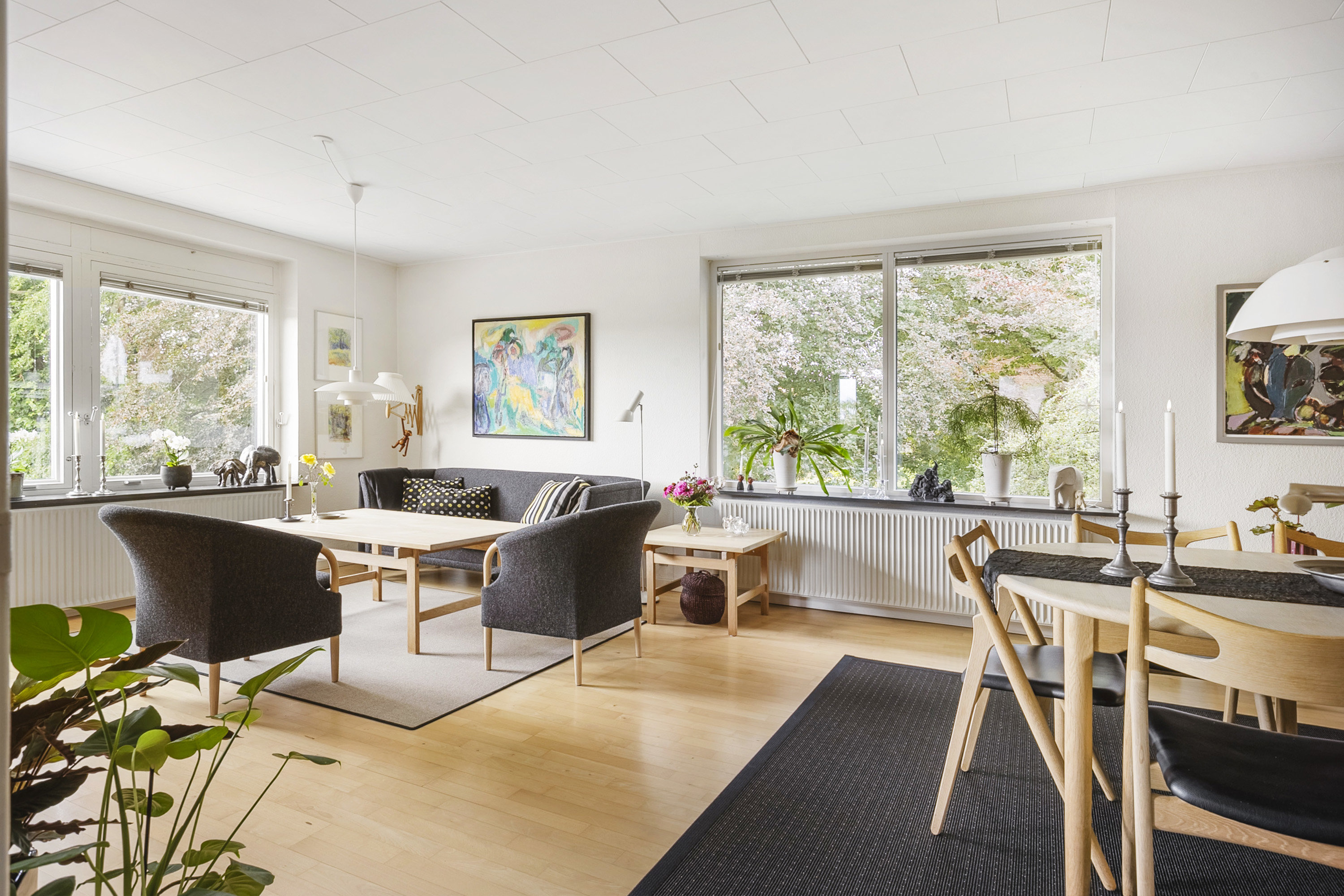 Fremhævet stue billede i fuldskærmstilstand. Billede af Skinderbro 27, 6200 Aabenraa