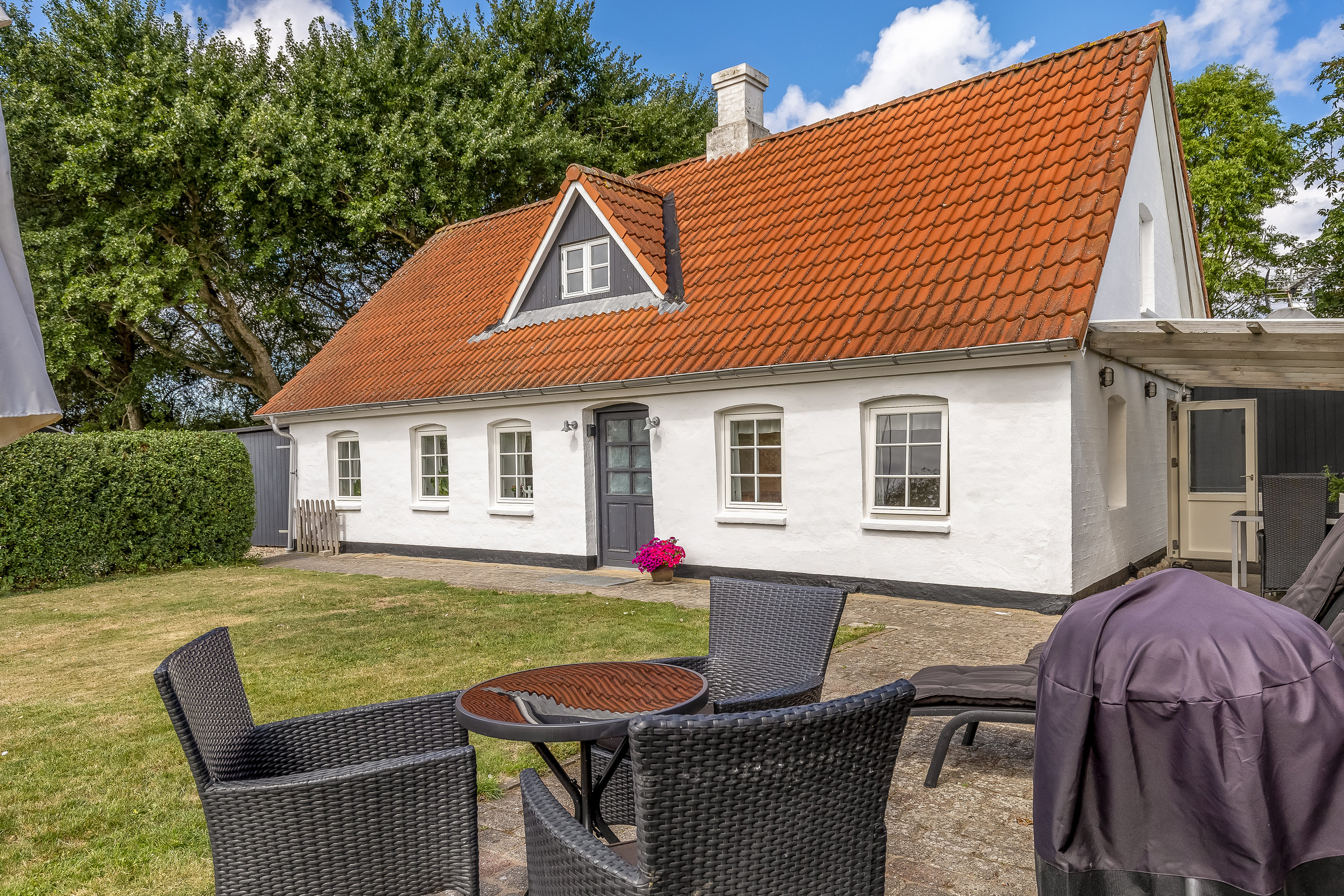 Fremhævet terrasse billede i fuldskærmstilstand. Billede af Vesterende 34, Ballum, 6261 Bredebro